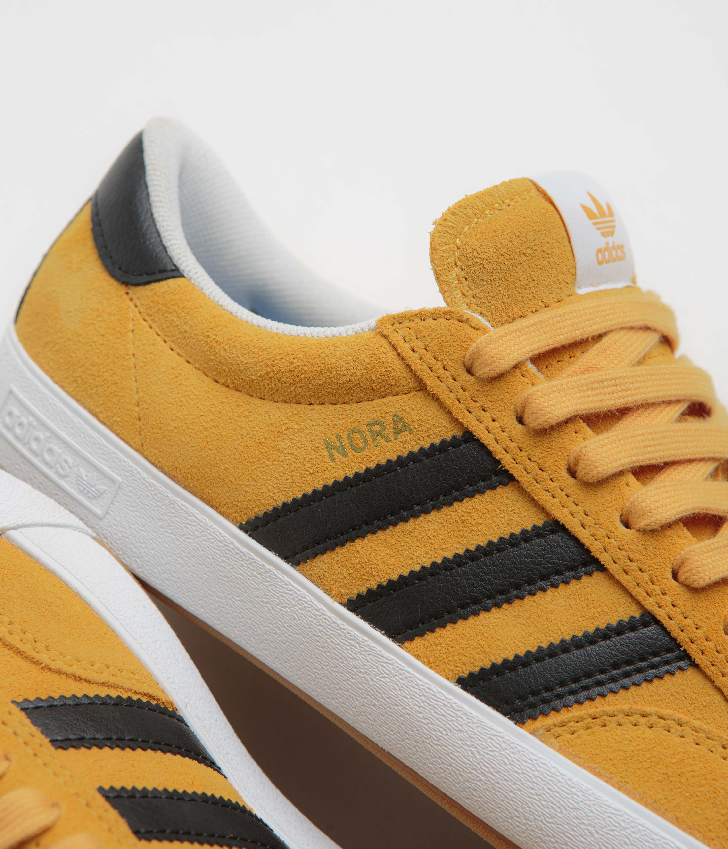 Adidas Nora Shoes - Preloved Yellow / Core Black / FTWR White - Image 3