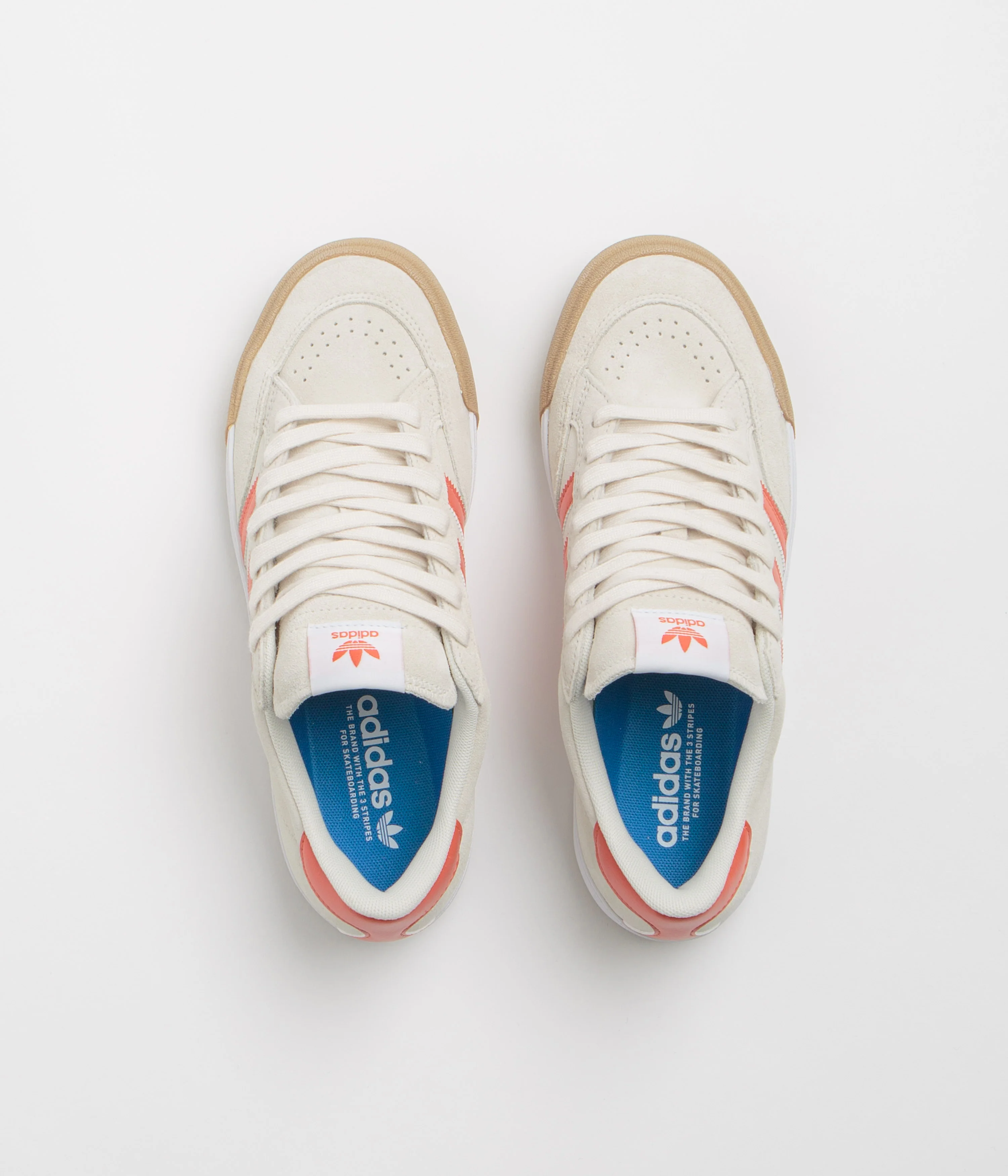 Adidas Nora Shoes - Wonder White / Orange / Gum4 - Image 7
