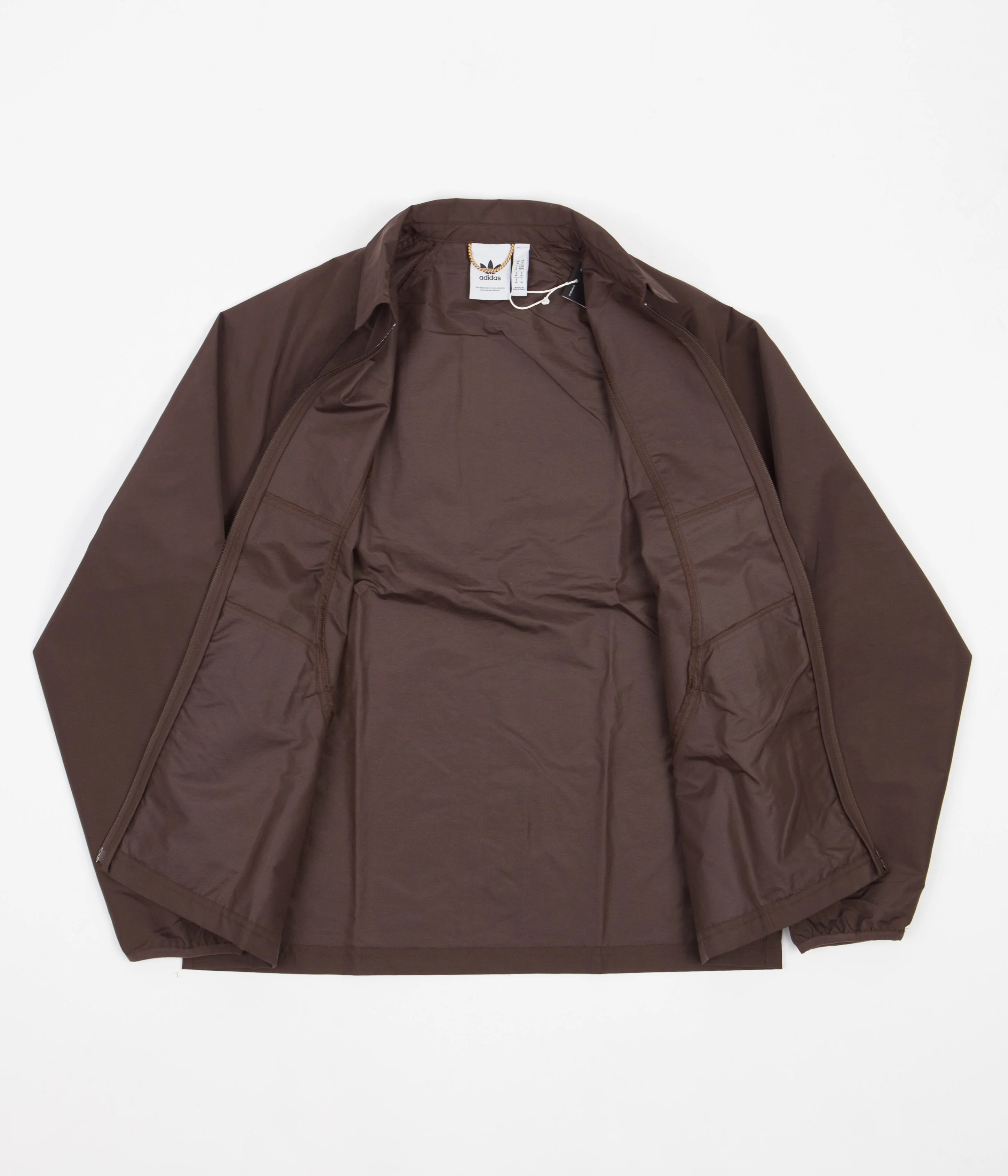 Adidas Outer Station Jacket - Brown / Orange Rush - Image 7