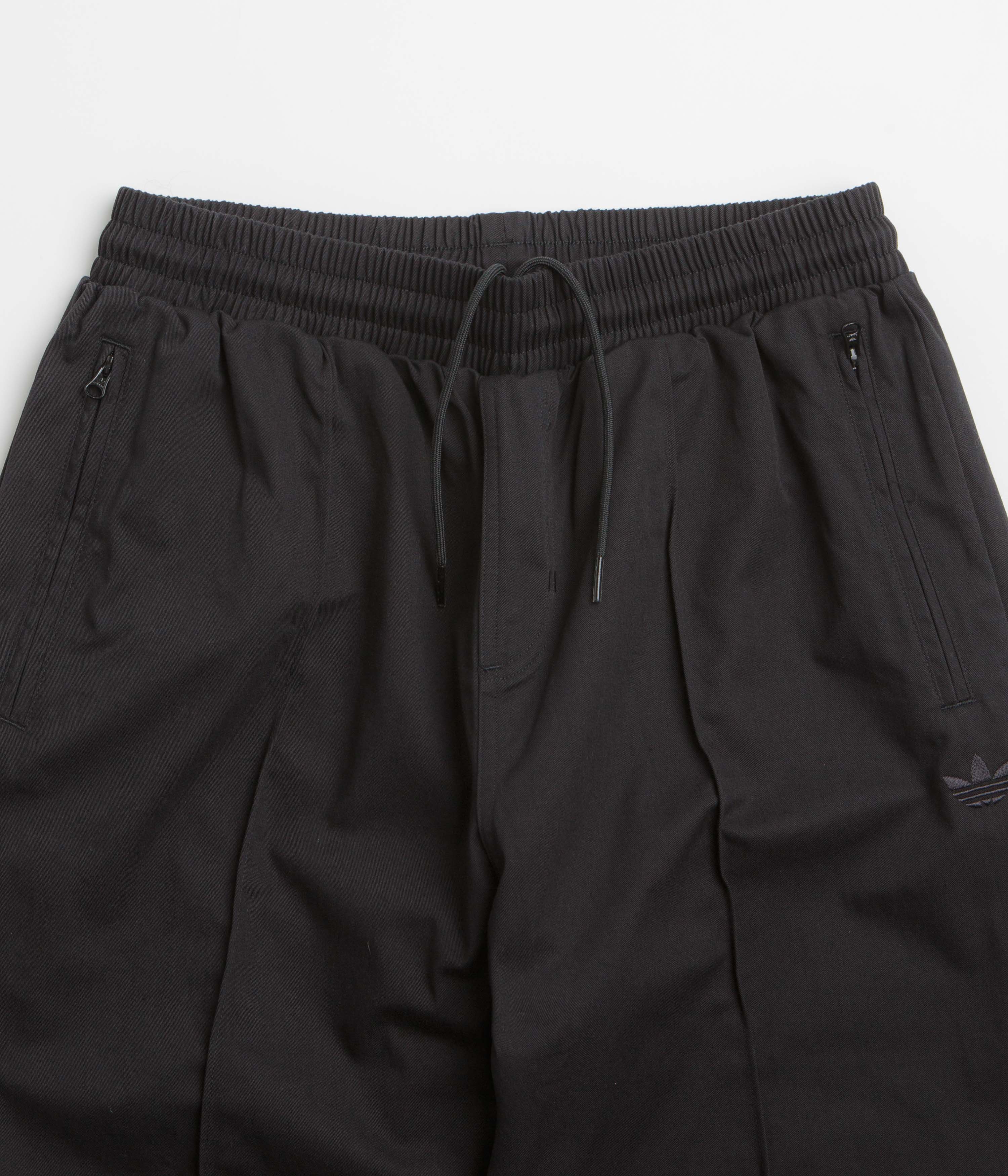 Adidas Pintuck Pants - Black / Black / Black - Image 4