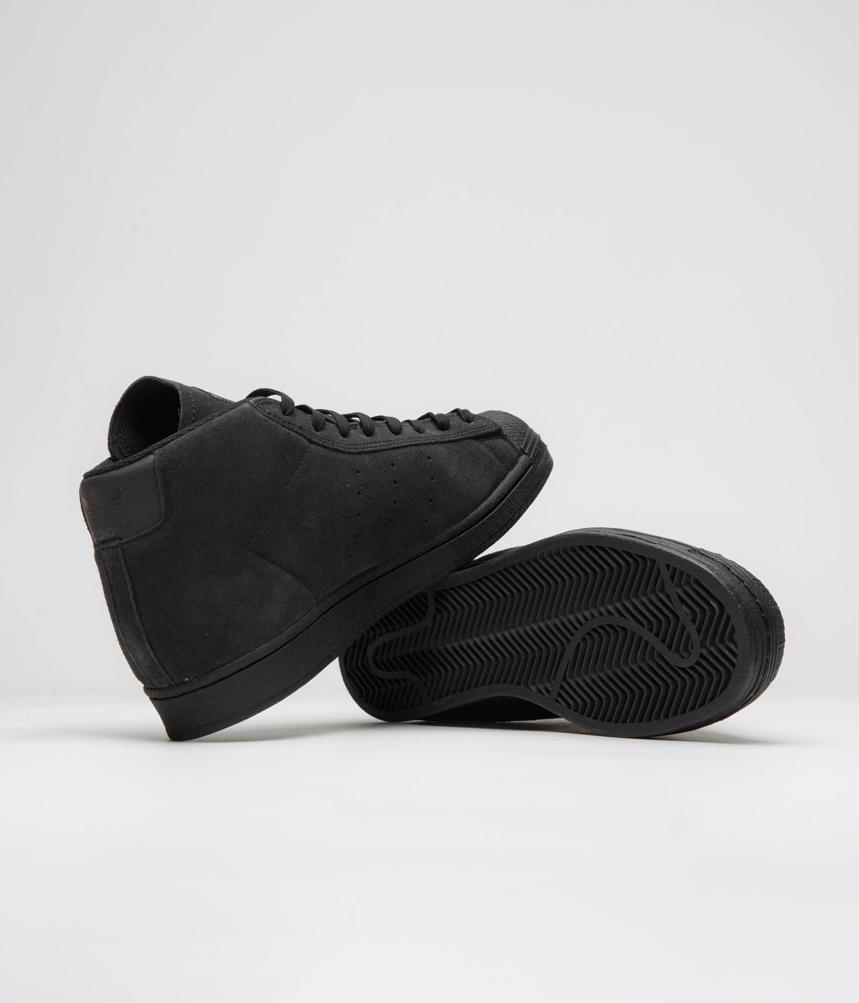 Adidas Pro Model ADV Shoes - Core Black / Grey Five / Core Black - Image 5