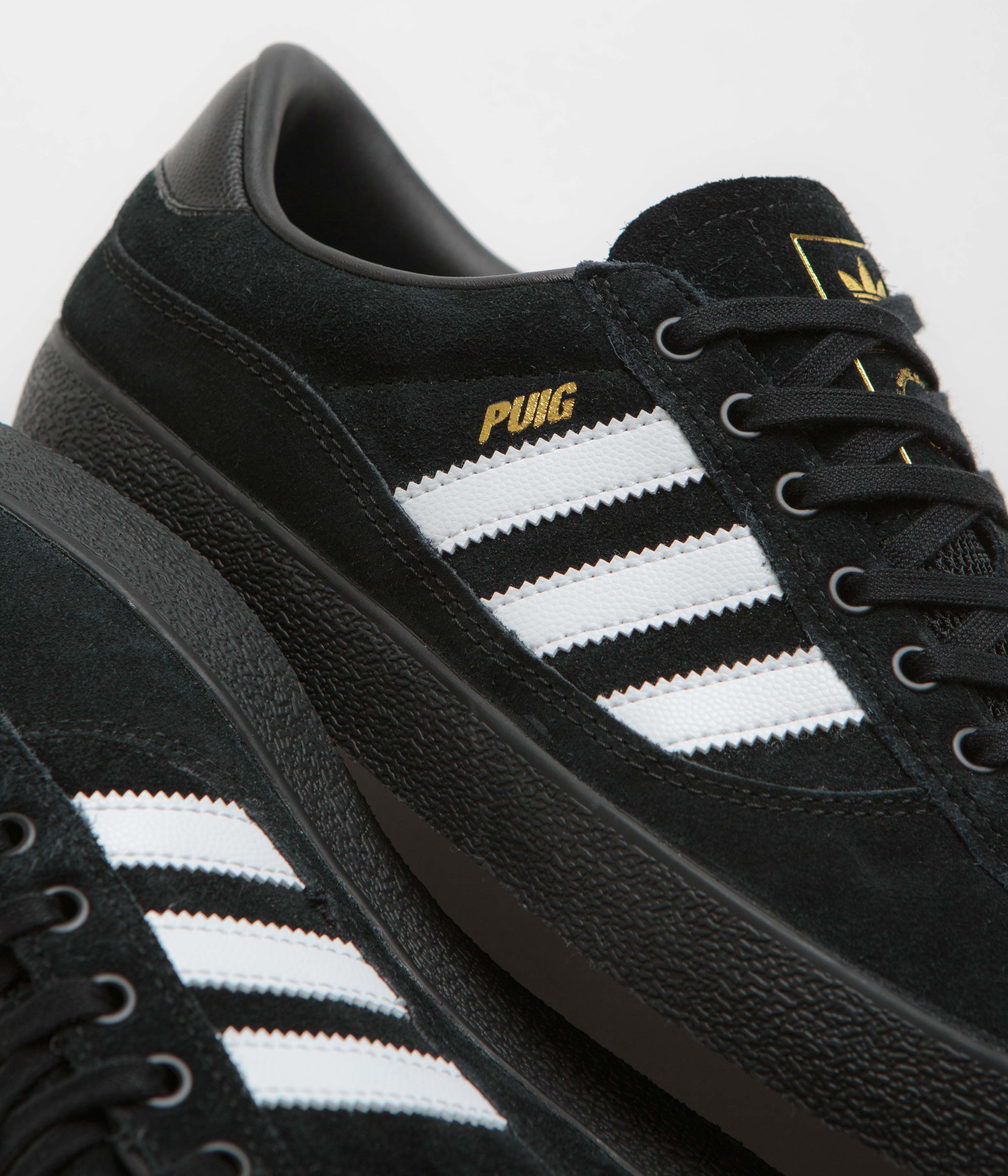 Adidas Puig Indoor Shoes - Core Black / Cloud White / Core Black - Image 3