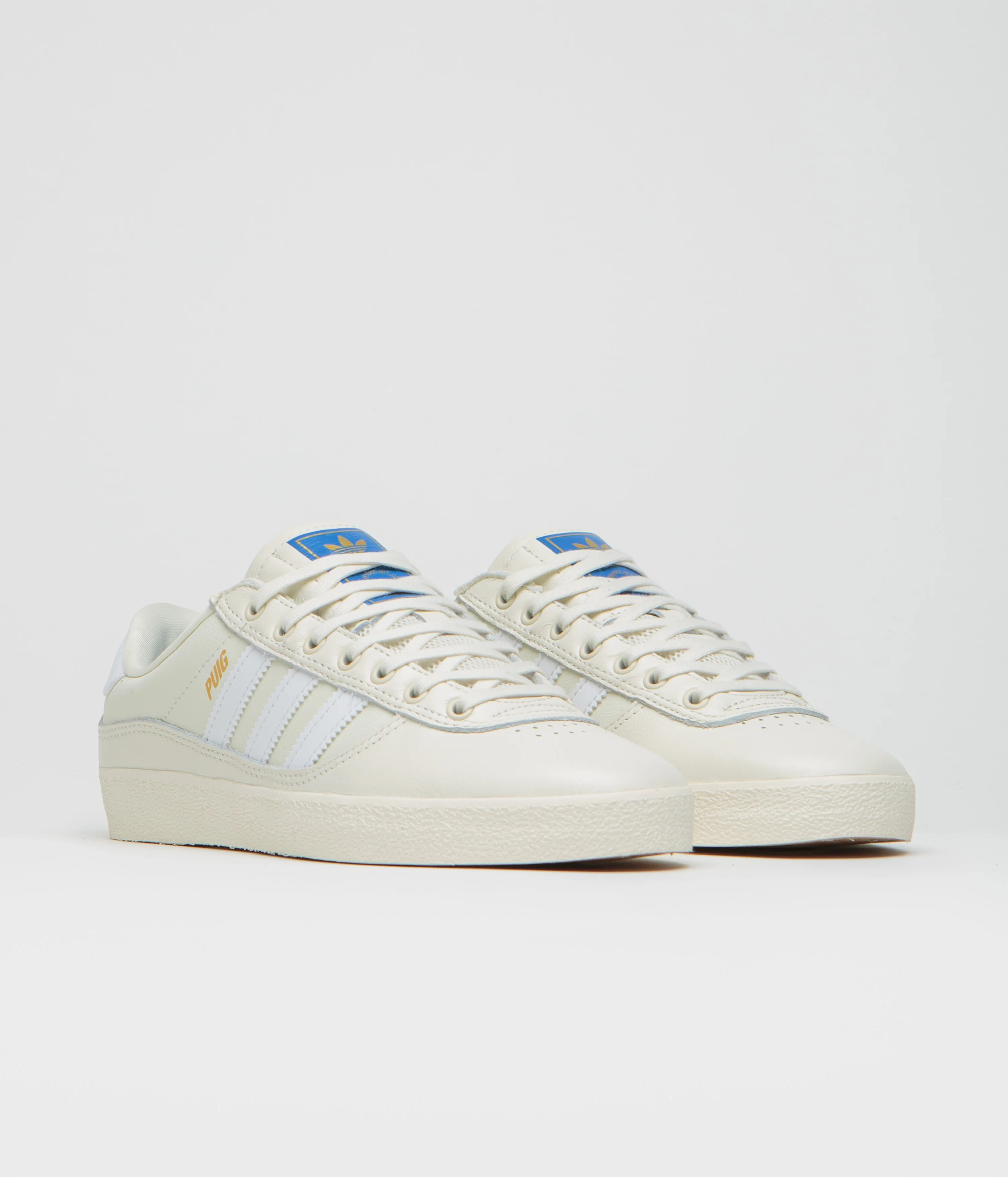 Adidas Puig Indoor Shoes - Off White / FTWR White / Bluebird - Image 2