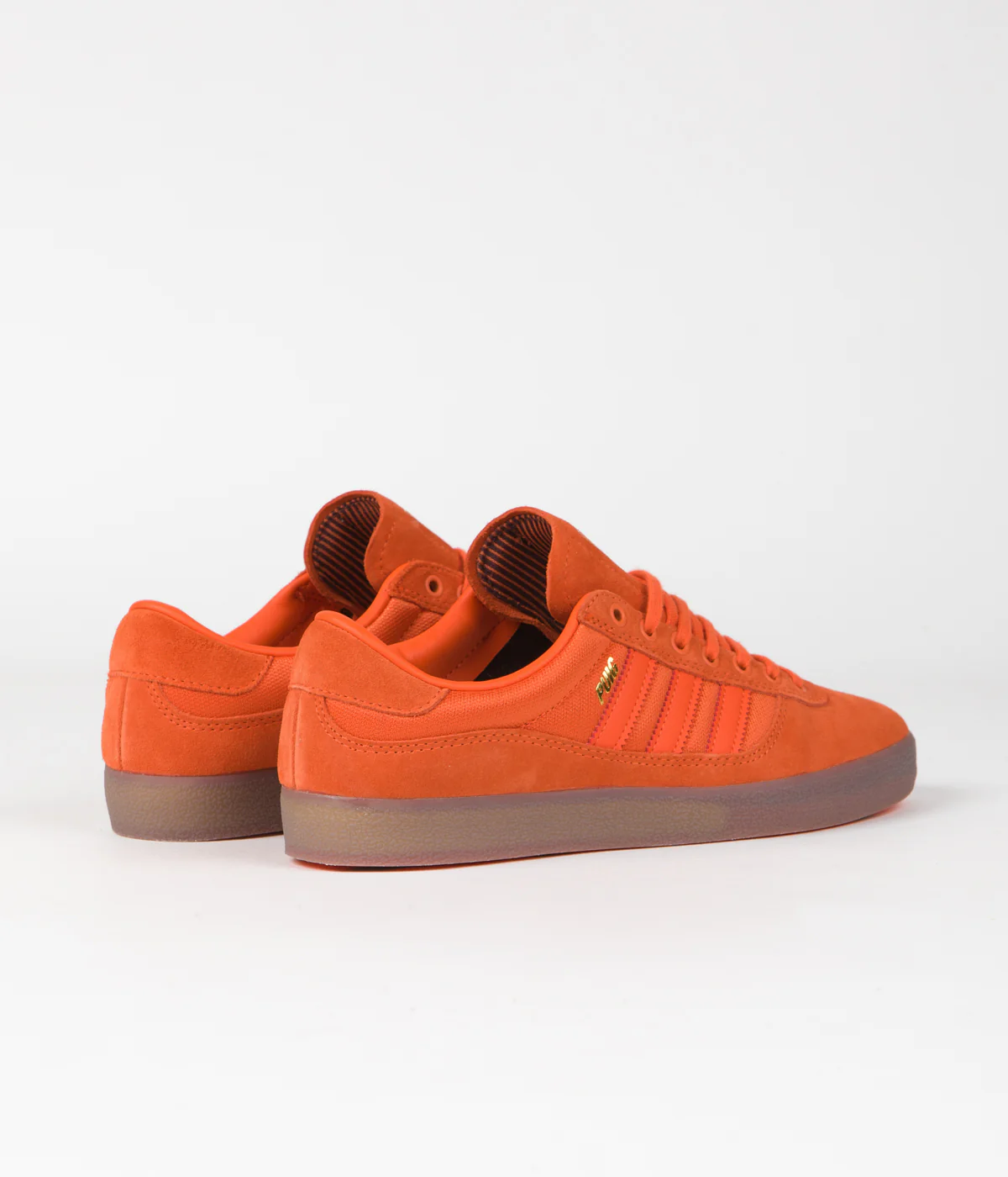 Adidas Puig Indoor Shoes - Semi Impact Orange / Semi Impact Orange / Gum5 - Image 4