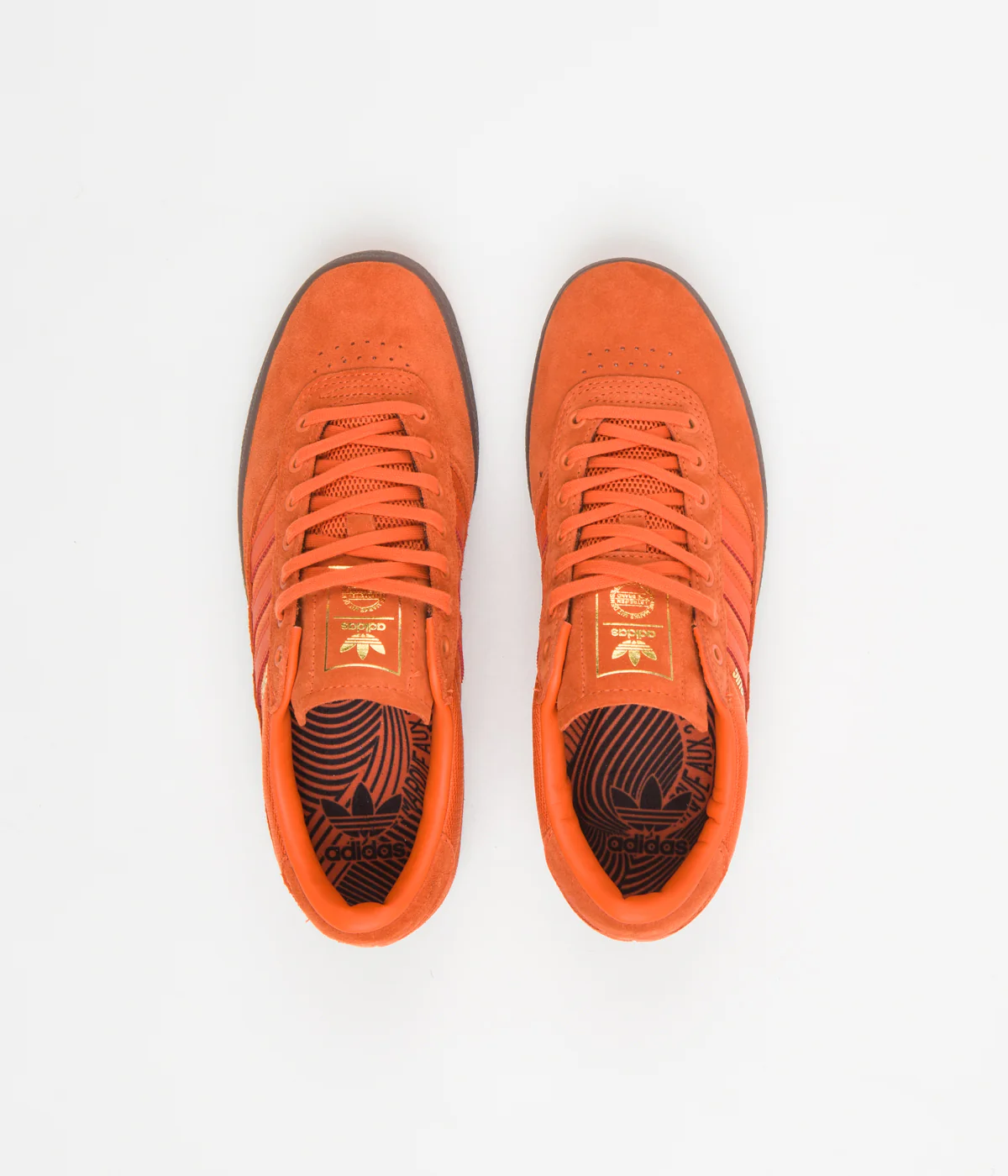 Adidas Puig Indoor Shoes - Semi Impact Orange / Semi Impact Orange / Gum5 - Image 7
