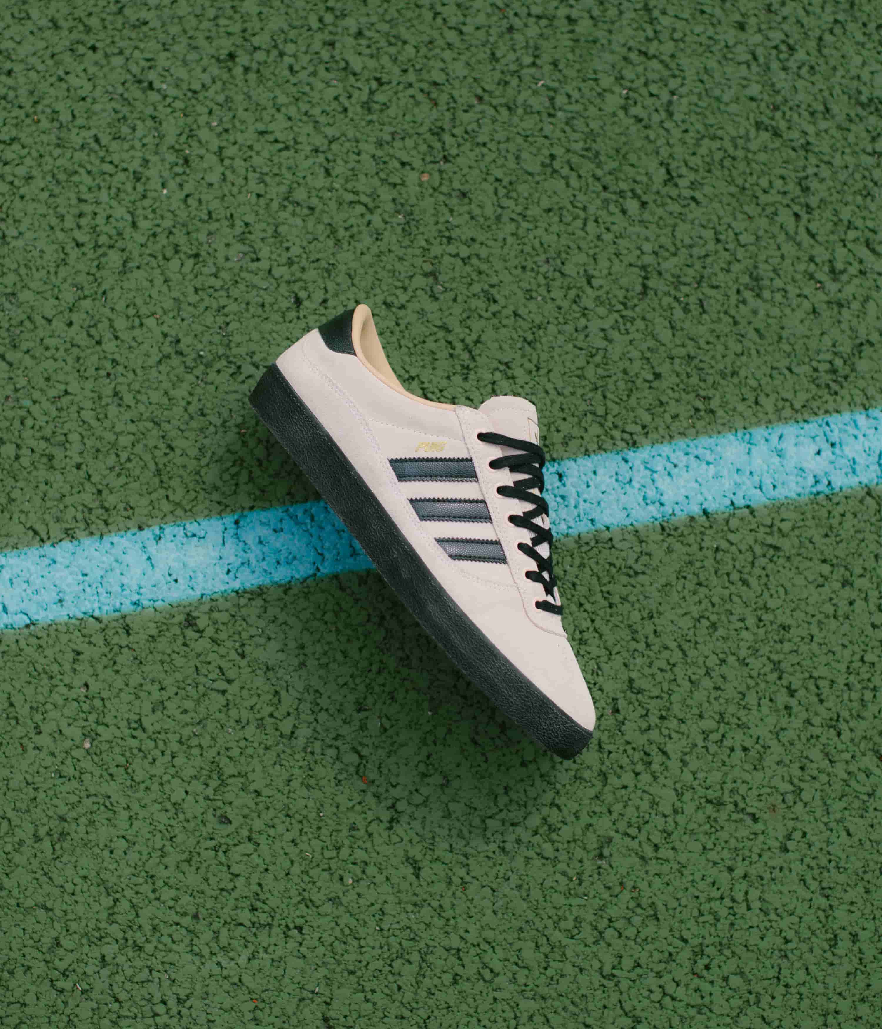 Adidas Puig Indoor Shoes - Wonder Quartz / Core Black / Chalk White - Image 2