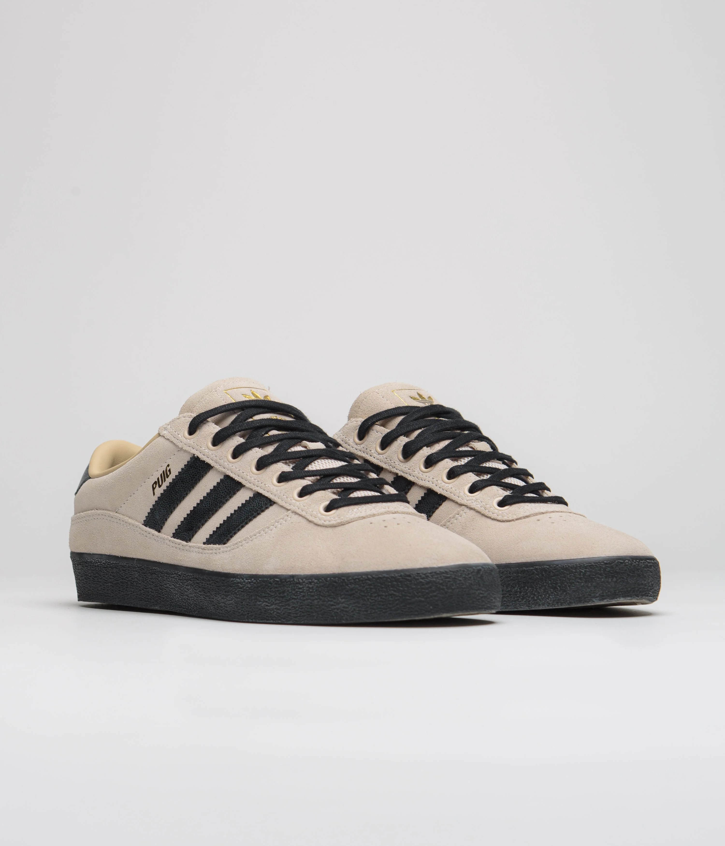 Adidas Puig Indoor Shoes - Wonder Quartz / Core Black / Chalk White - Image 3