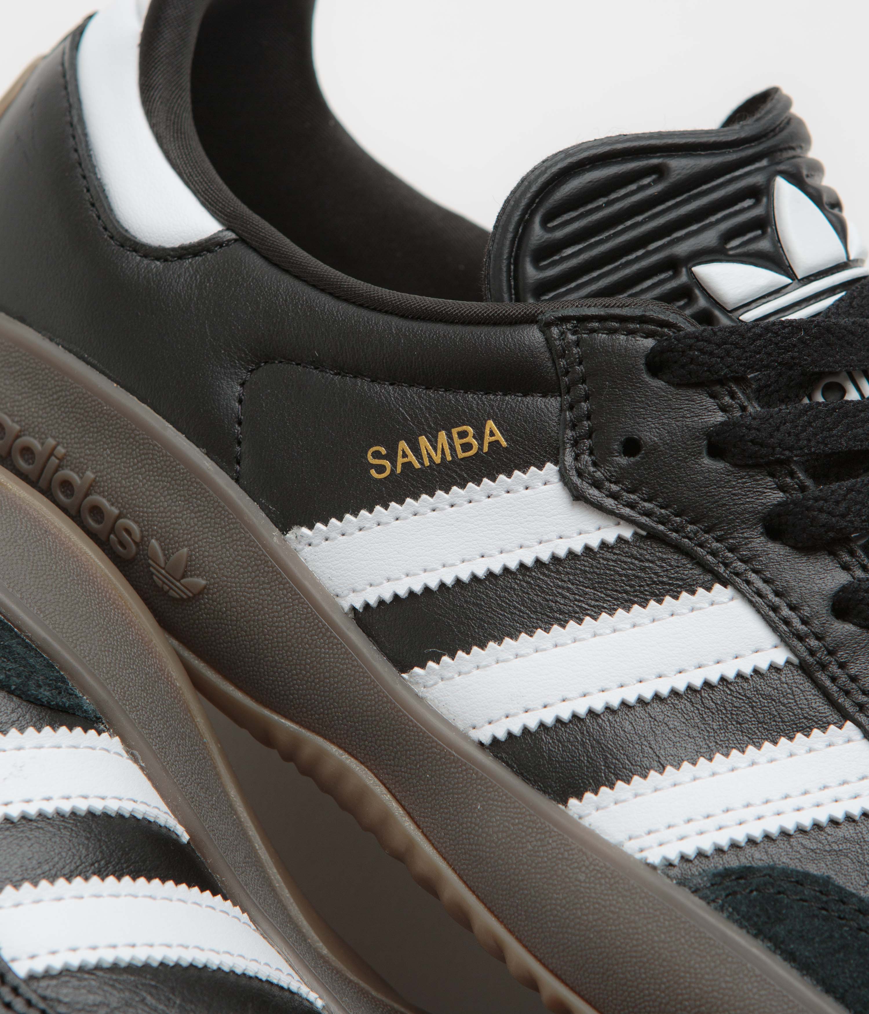 Adidas Puig Samba Shoes - Core Black / FTWR White / Gum - Image 4