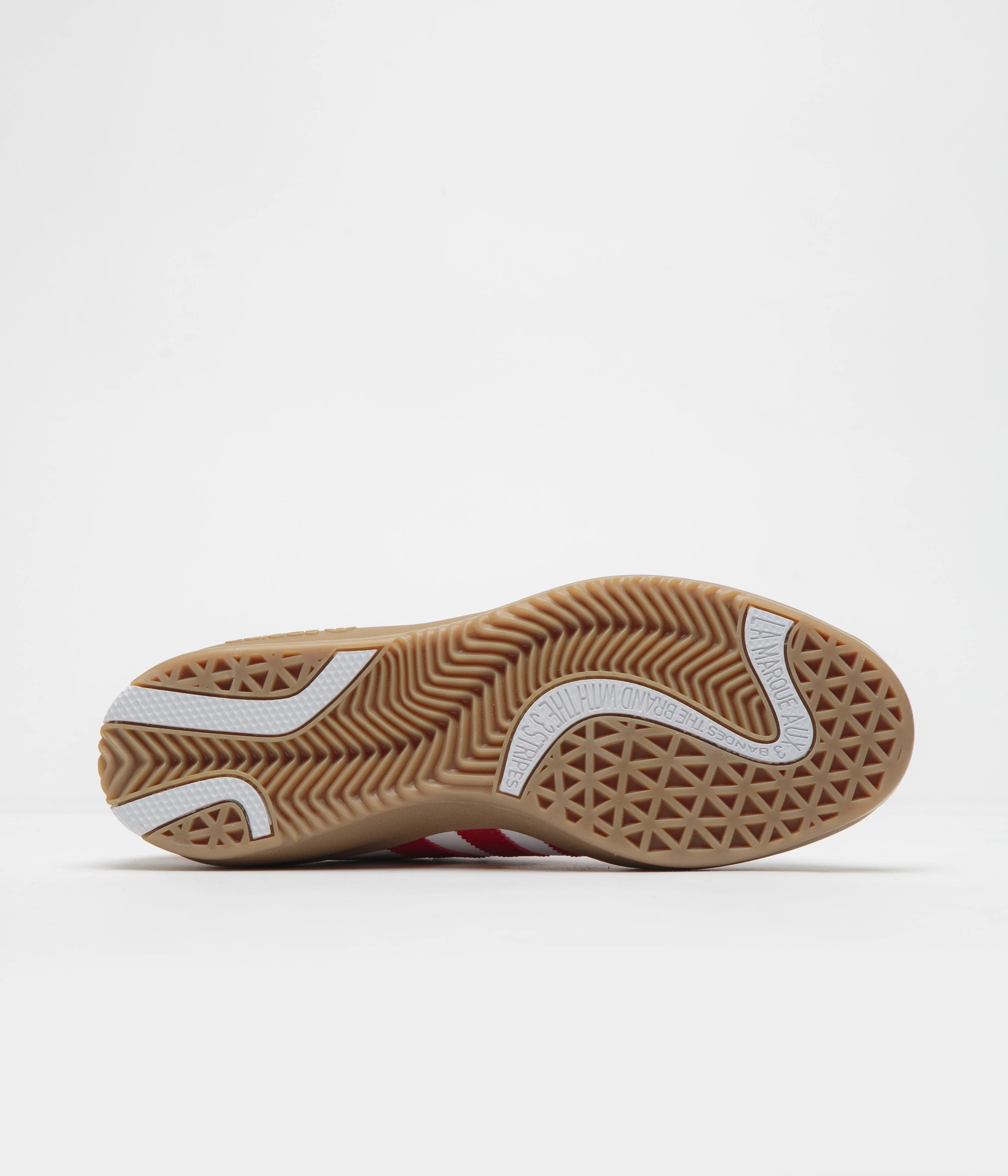 Adidas Puig Samba Shoes - FTWR White / Better Scarlet / Gum4 - Image 6