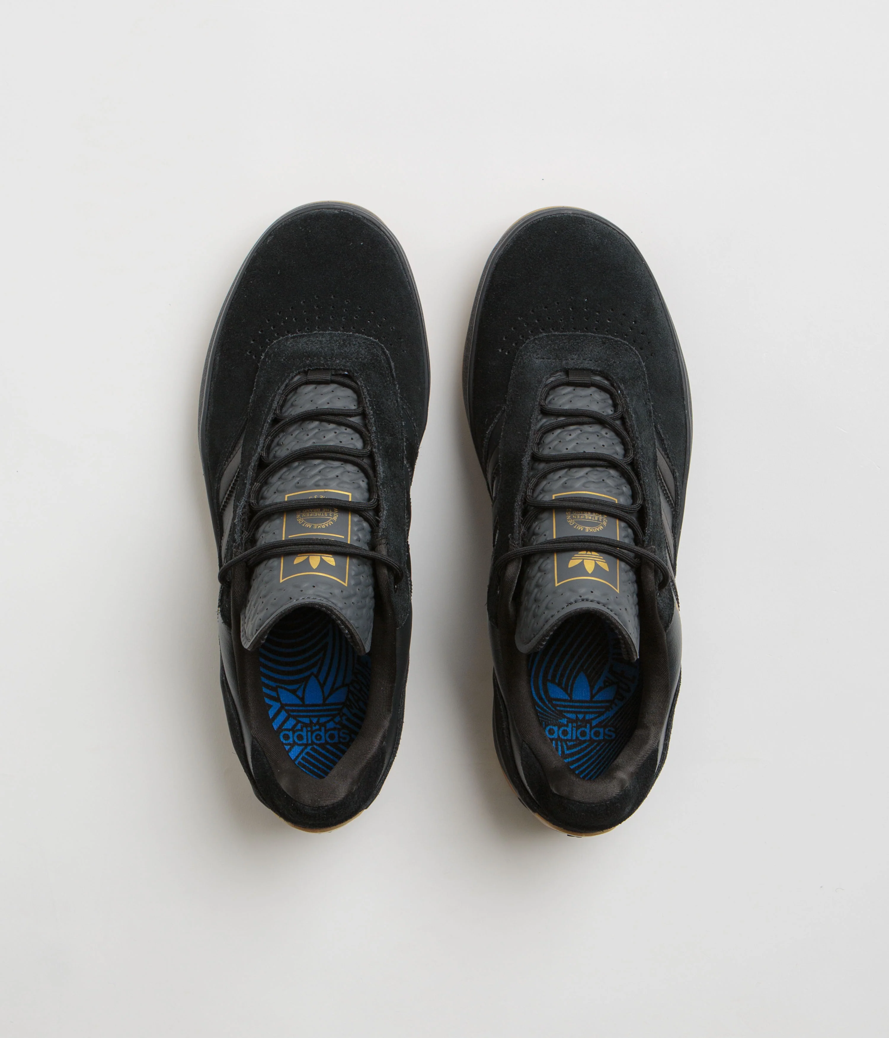 Adidas Puig Shoes - Core Black / Carbon / Gold Metallic - Image 7