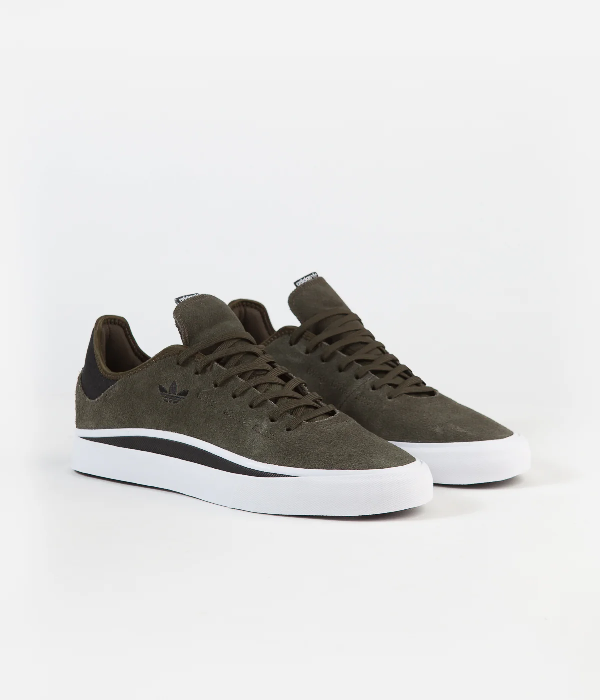 Adidas Sabalo Shoes - Night Cargo / White / Black - Image 2