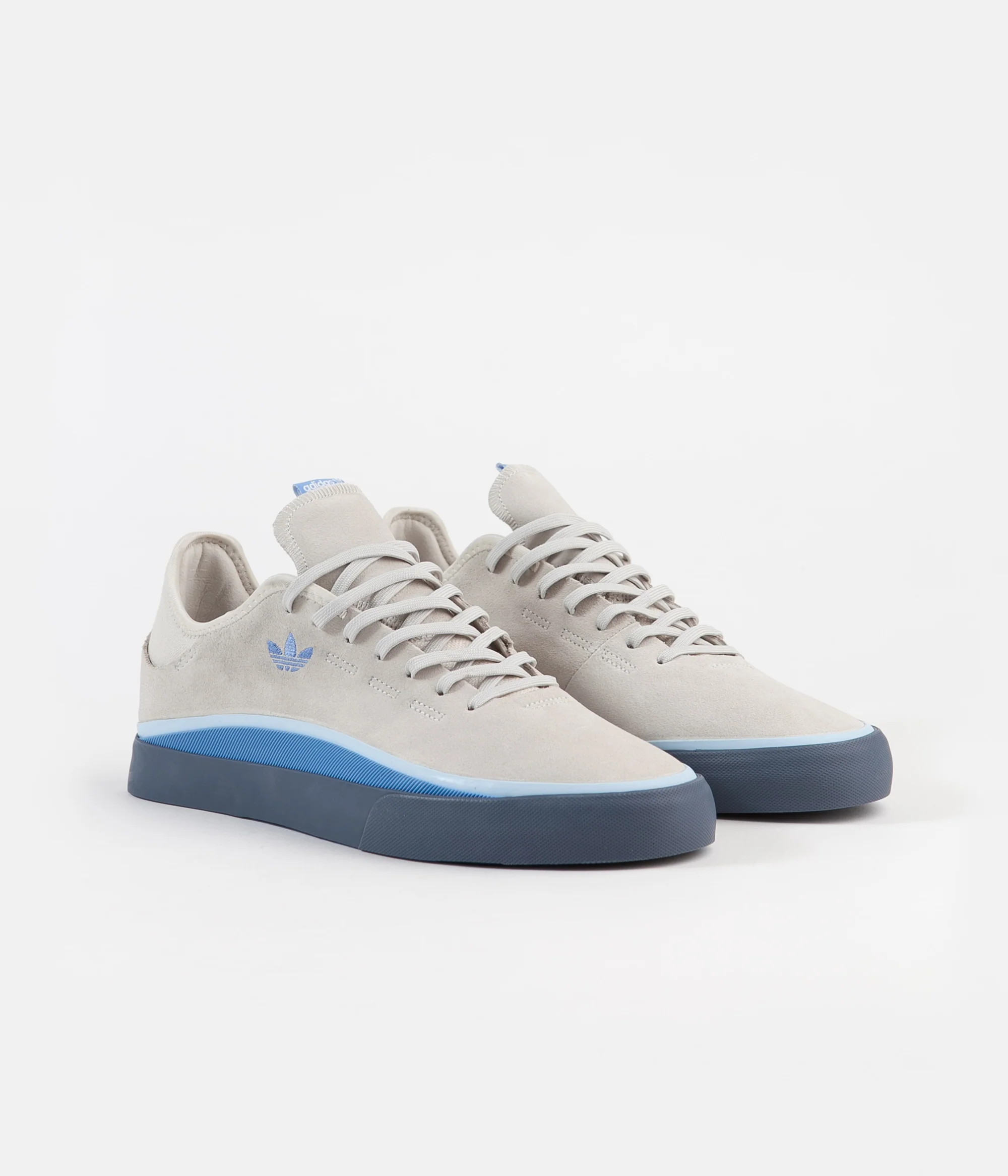 Adidas Sabalo Shoes - Raw White / Glow Blue / Real Blue - Image 2