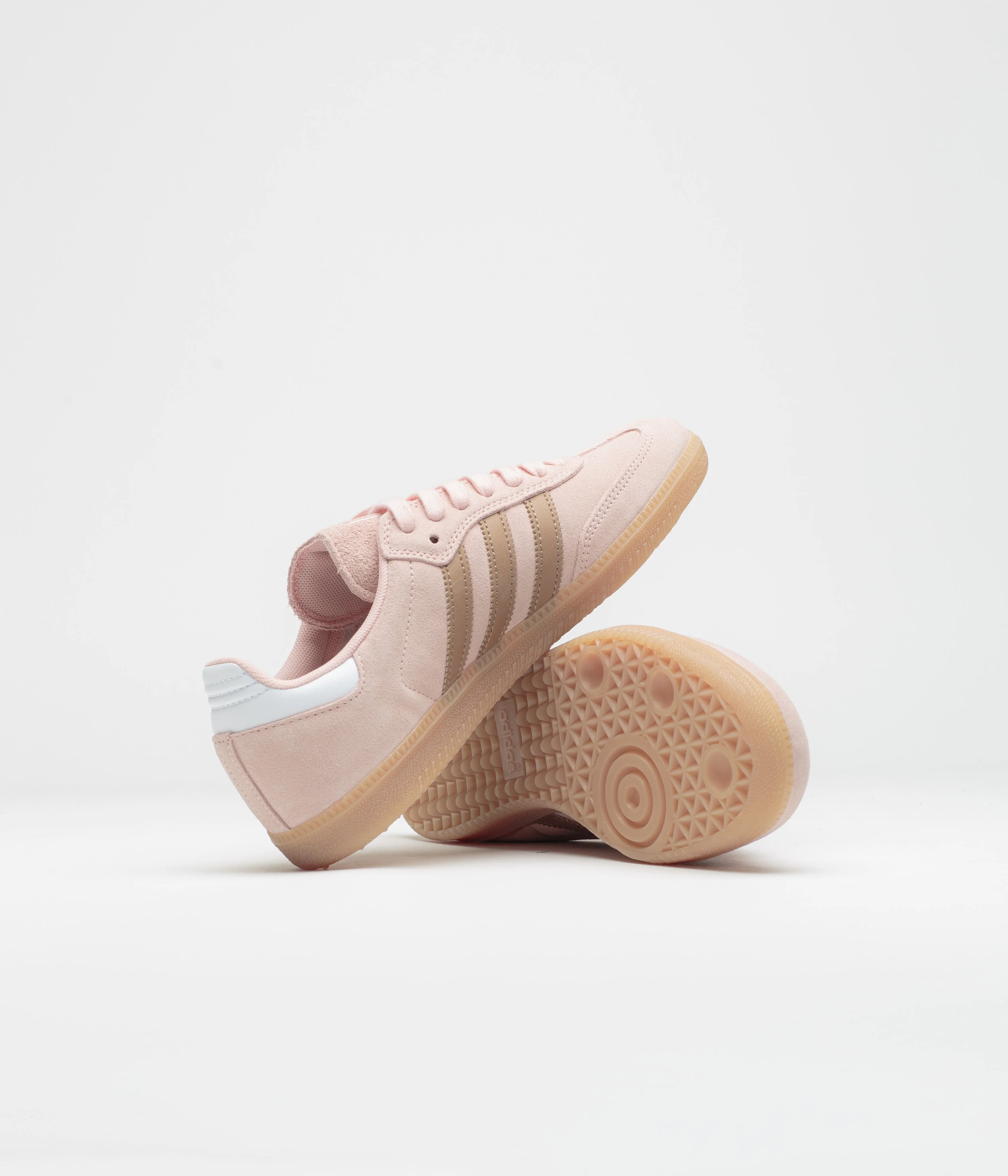 Adidas Samba ADV Shoes - Blush Pink / Cardboard / Gum4 - Image 5