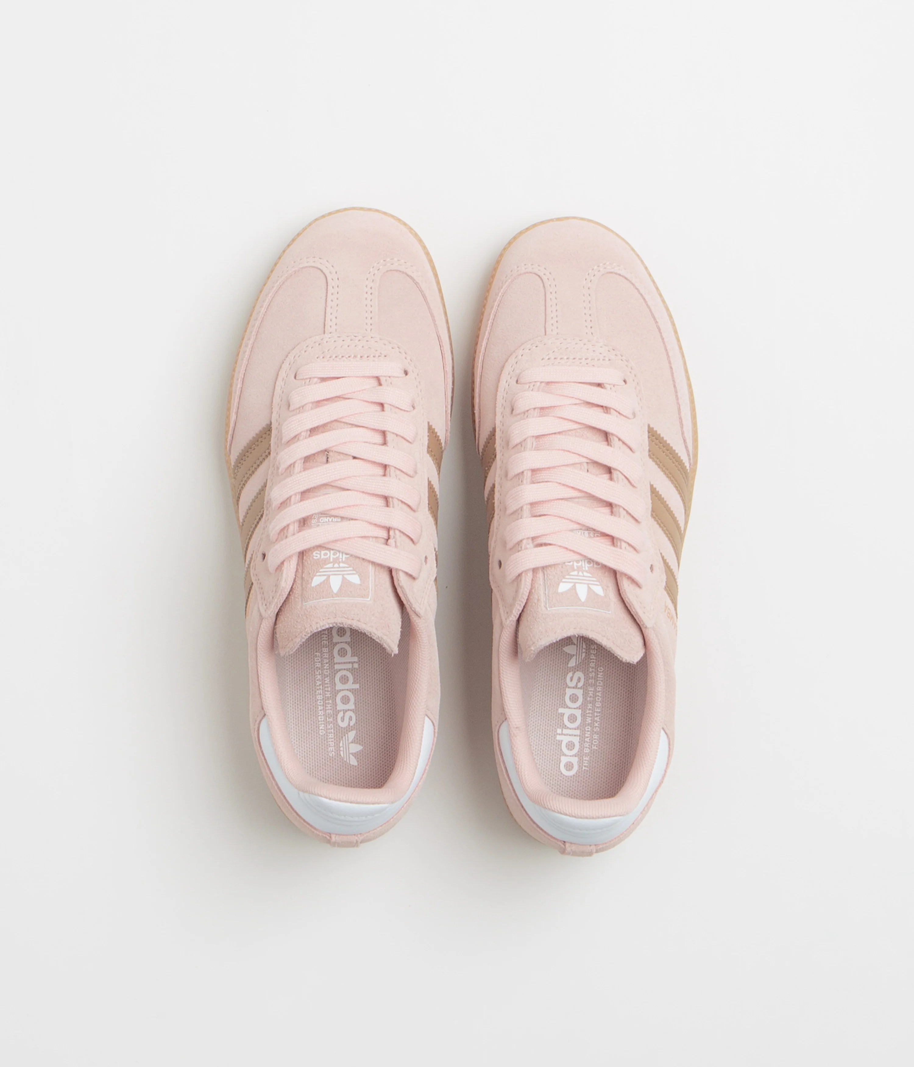 Adidas Samba ADV Shoes - Blush Pink / Cardboard / Gum4 - Image 7