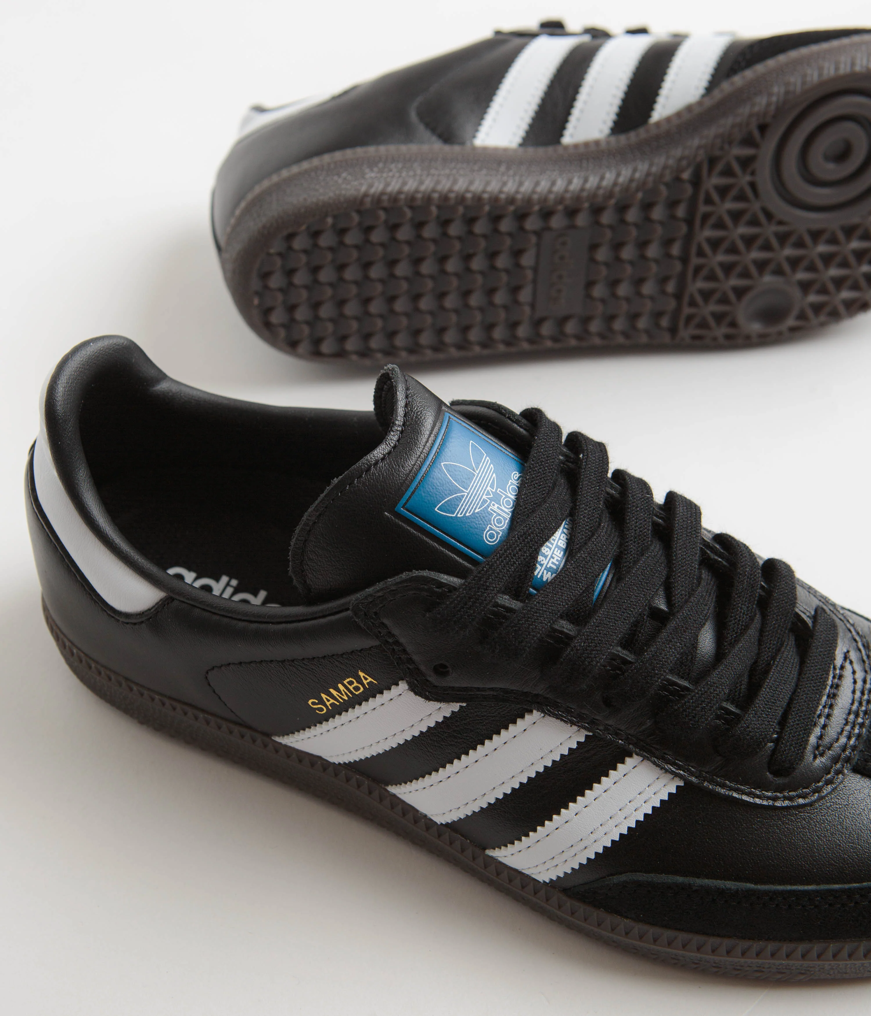 Adidas Samba ADV Shoes - Core Black / FTWR White / Gum5 - Image 3