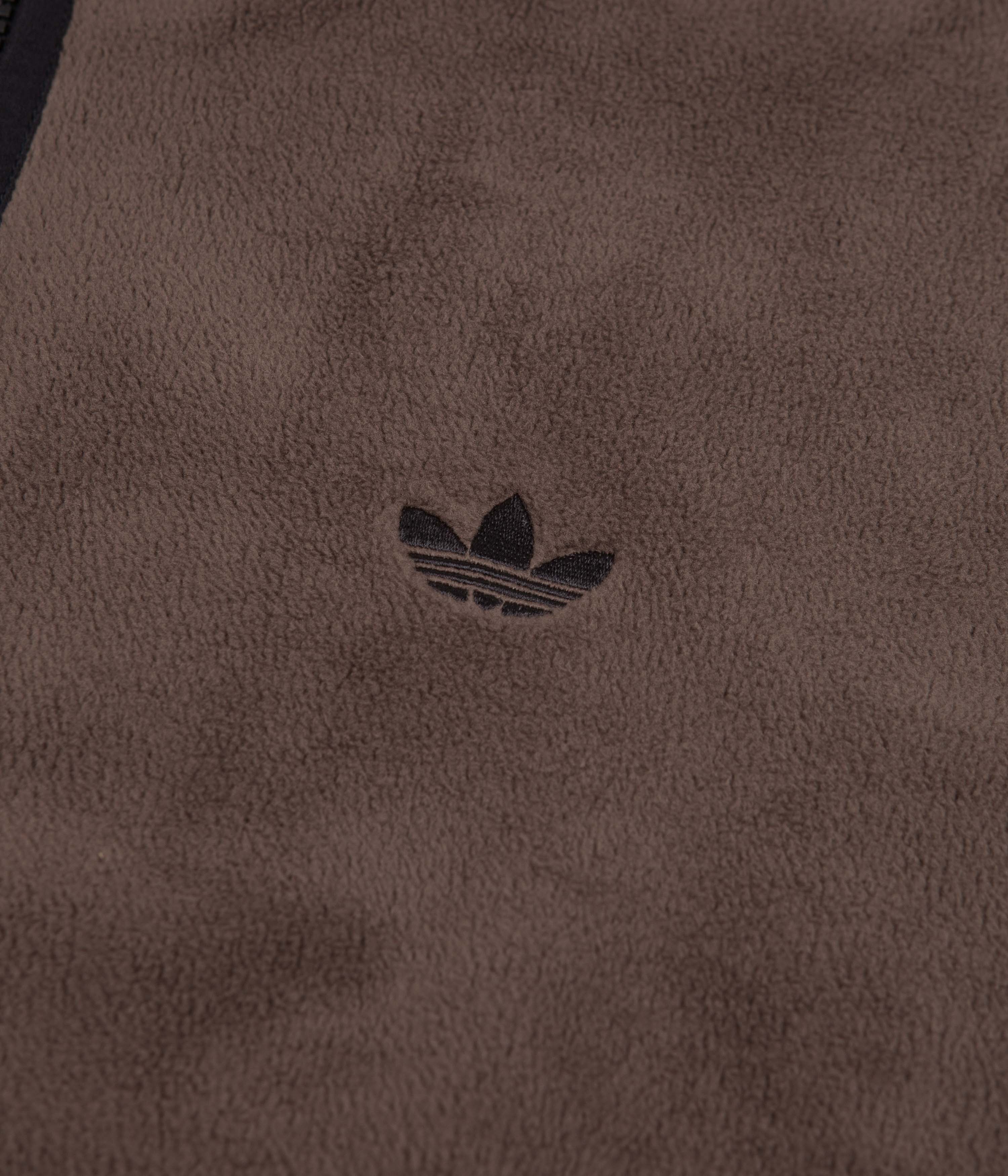 Adidas Sherpa Fleece - Brown / Black - Image 4