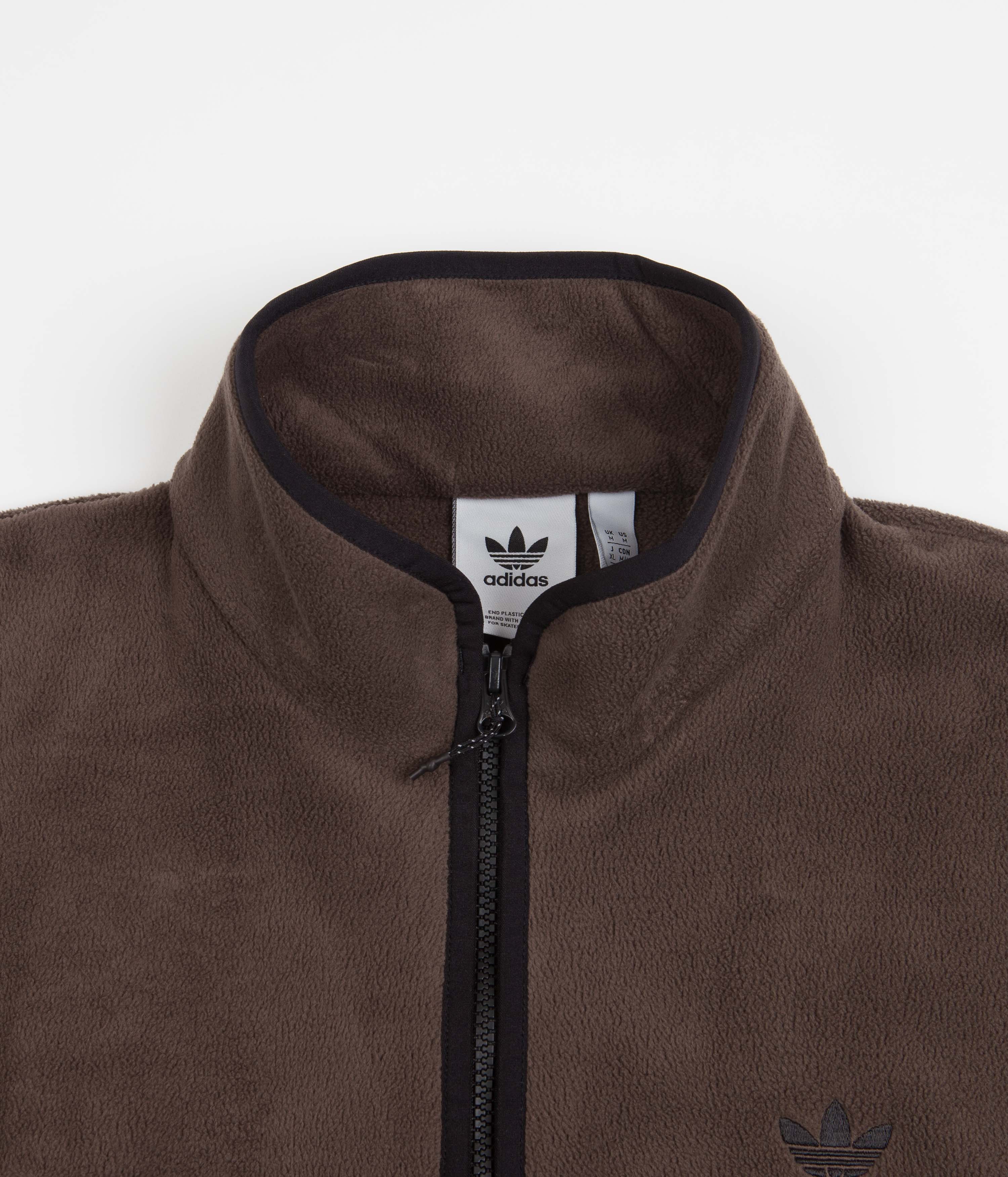 Adidas Sherpa Fleece - Brown / Black - Image 5