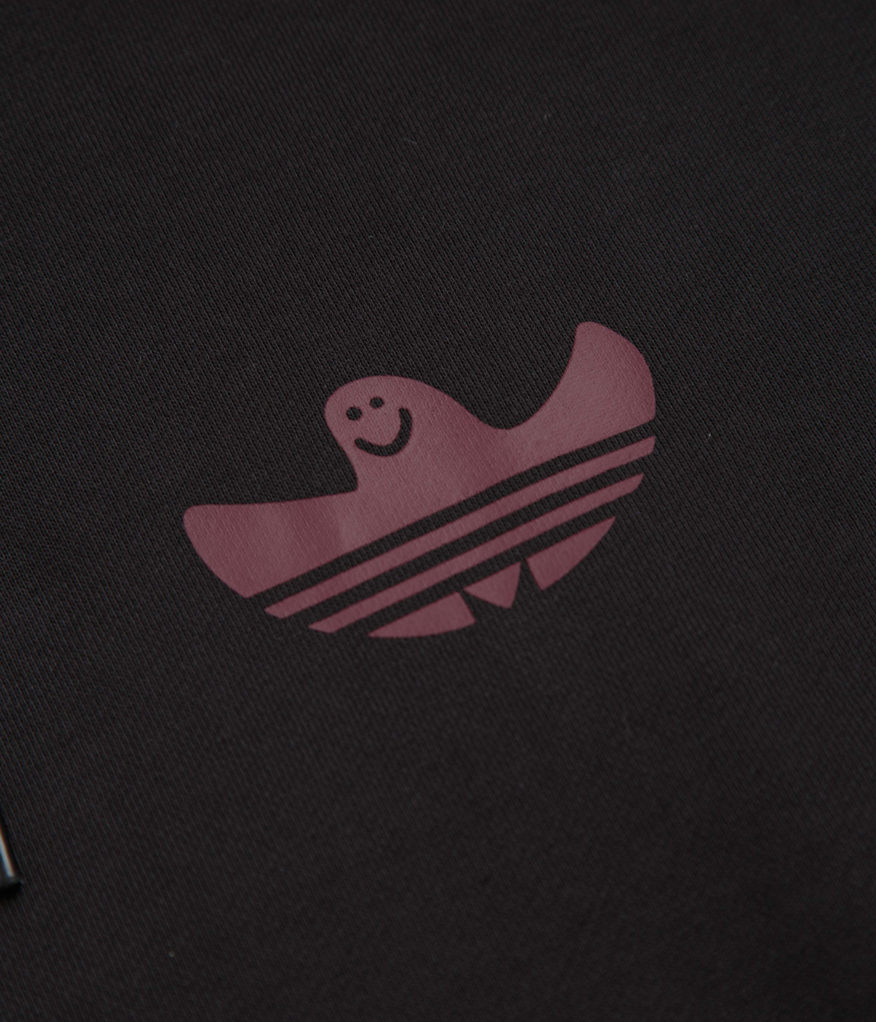 Adidas Shmangry Zip Hoodie - Black / Shadow Red - Image 5