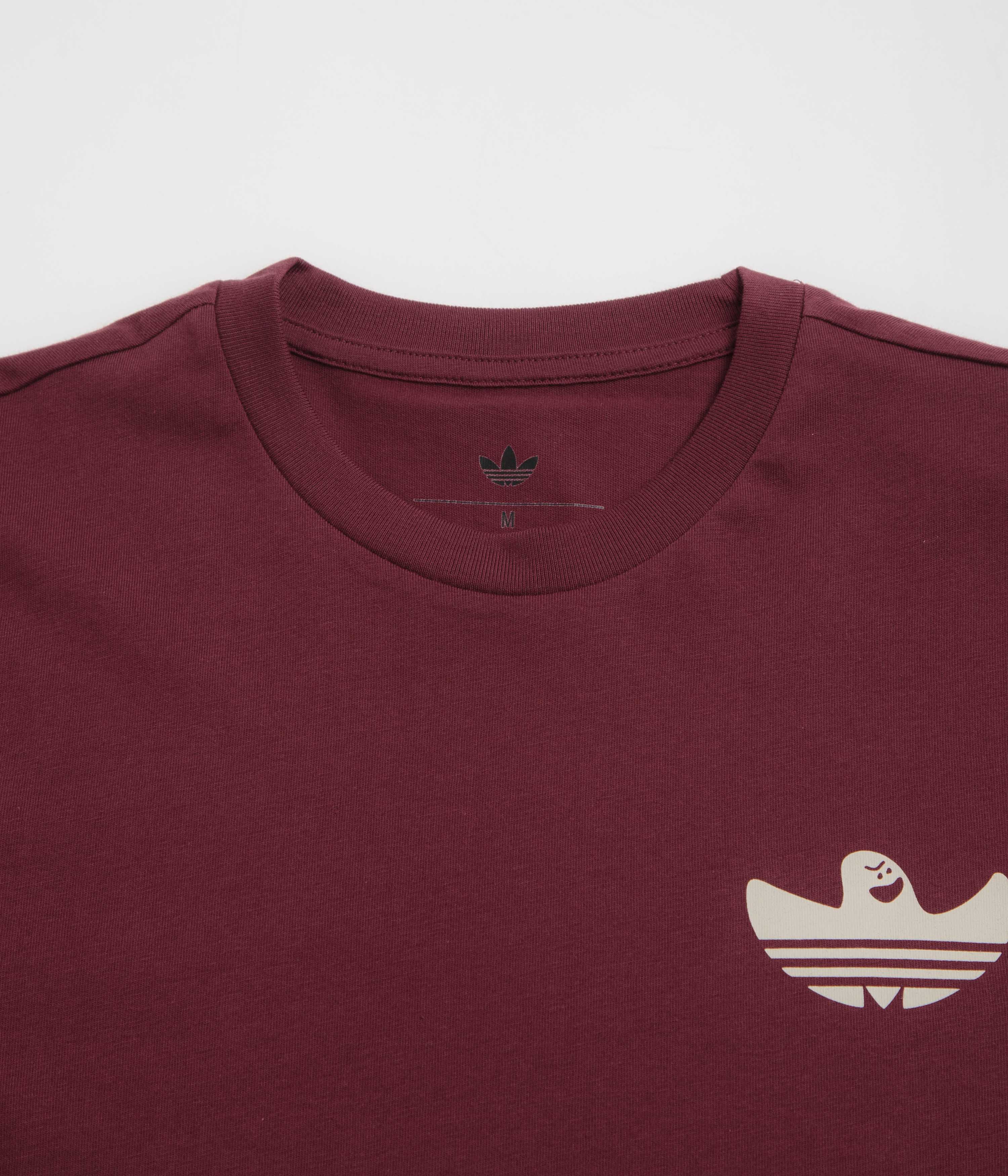 Adidas Shmoofoil Gonz Speedy T-Shirt - Shadow Red / Alumina - Image 3