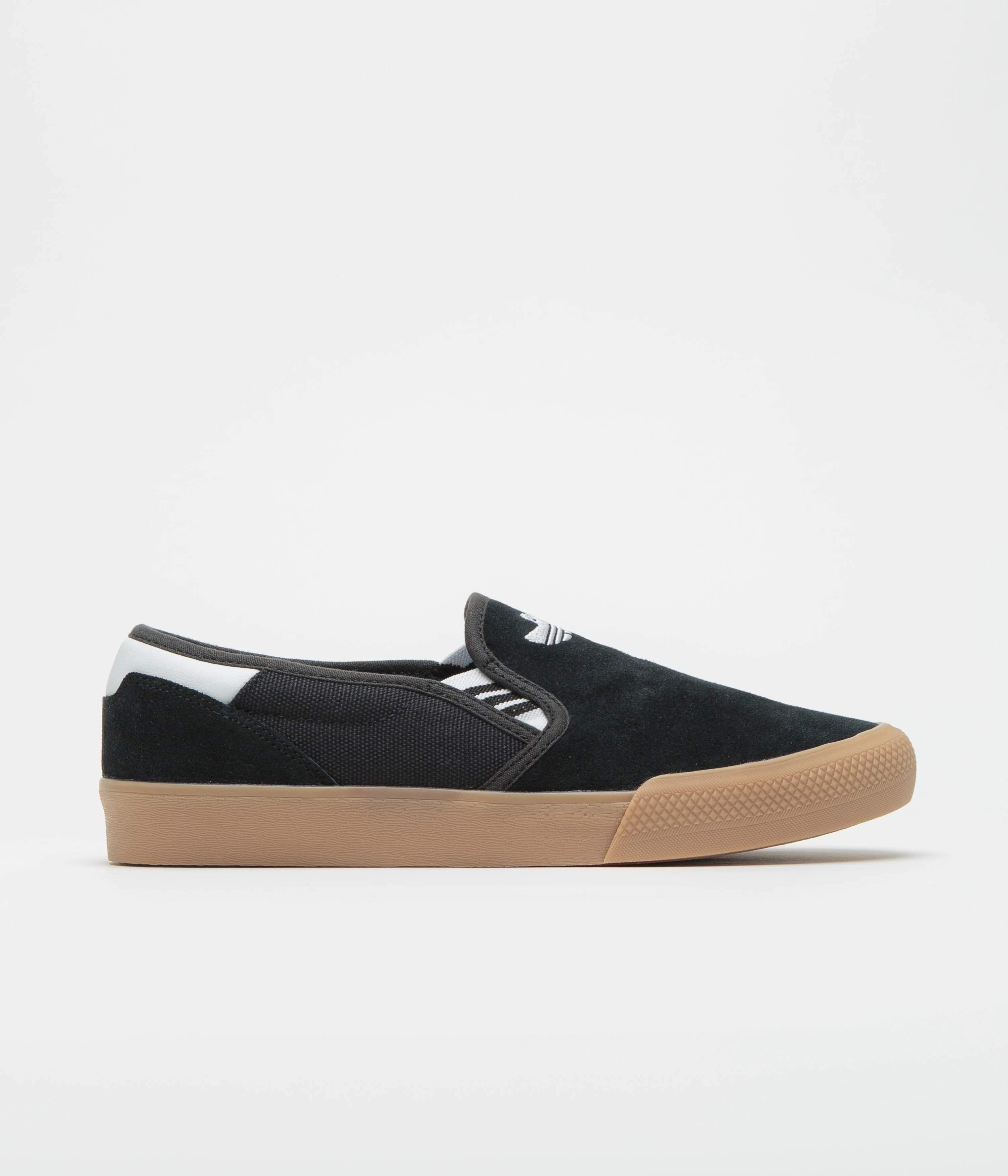 Adidas Shmoofoil Slip Shoes - Core Black / FTWR White / Gum4