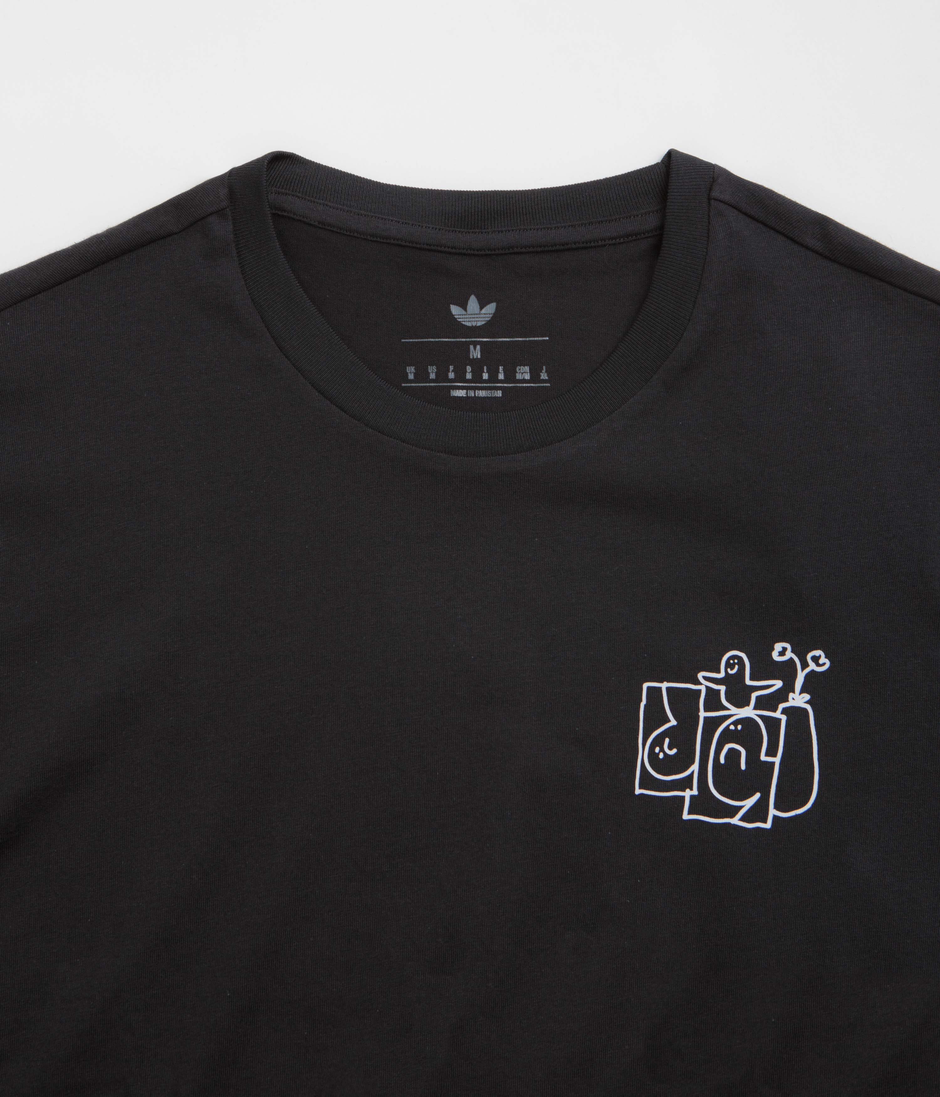 Adidas Shmoofoil Stairs T-Shirt - Black / White - Image 4