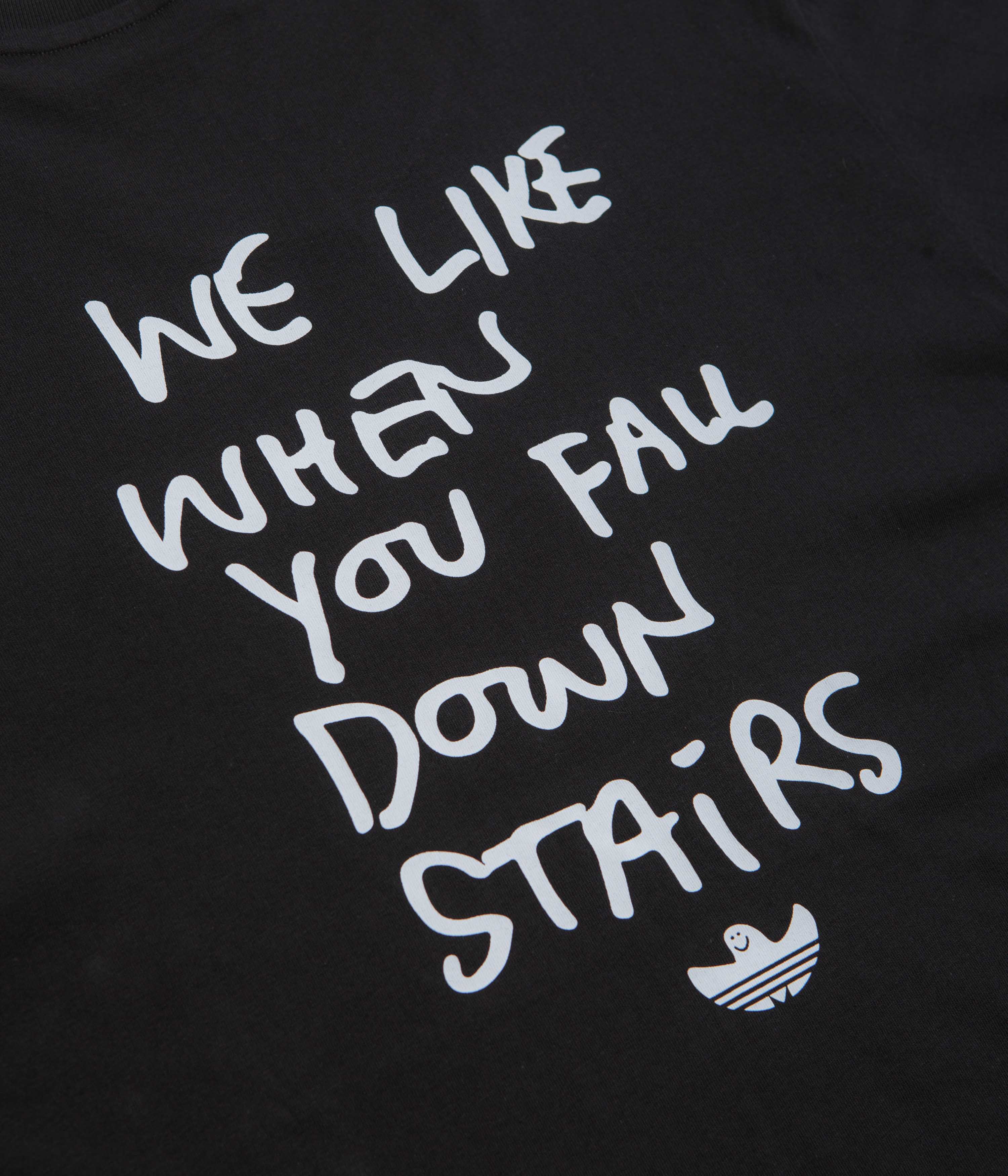 Adidas Shmoofoil Stairs T-Shirt - Black / White - Image 5