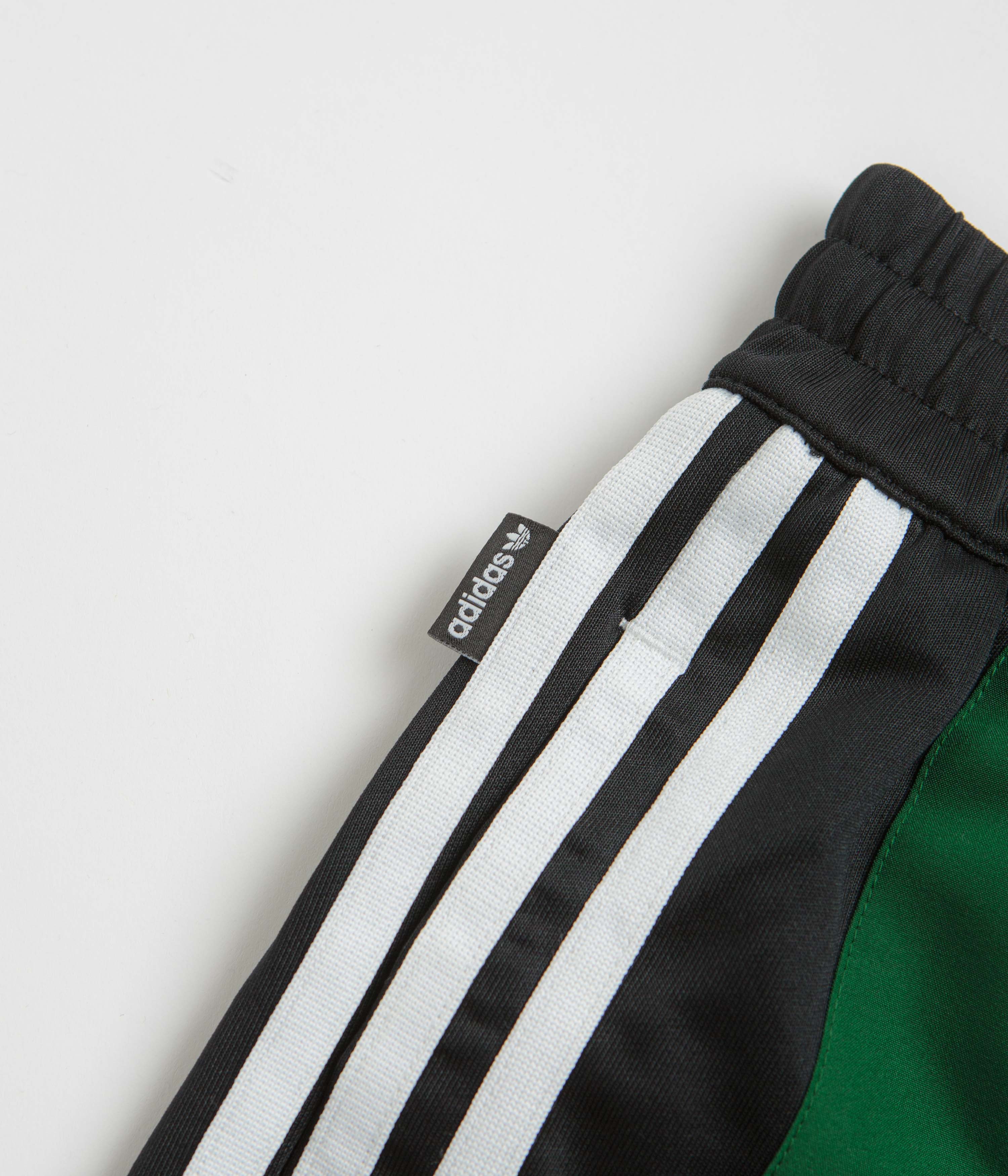 Adidas Skateboarding Football Shorts - Black / Dark Green / White - Image 5