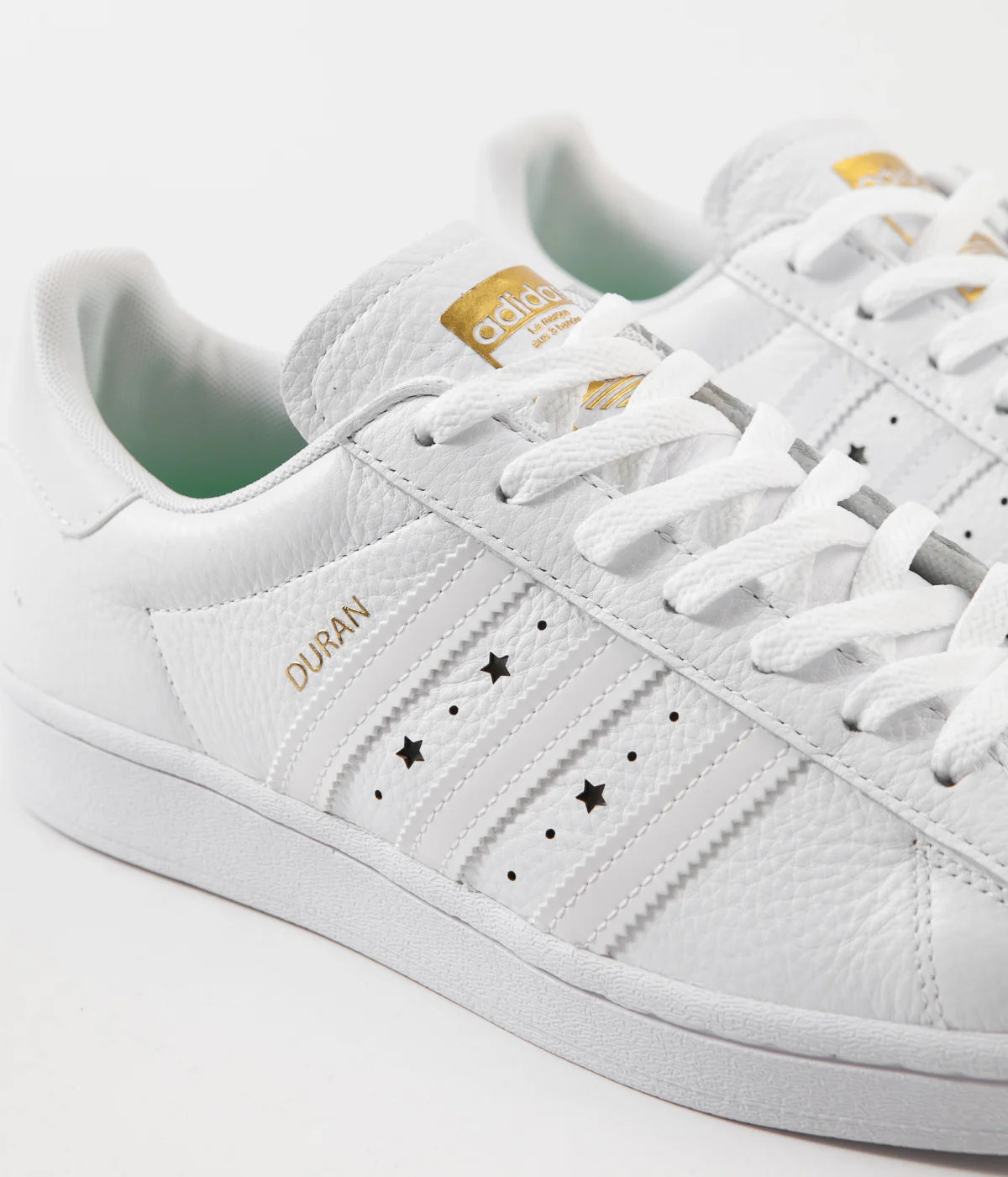 Adidas Superstar ADV 'Duran' Shoes - White / White / White - Image 3