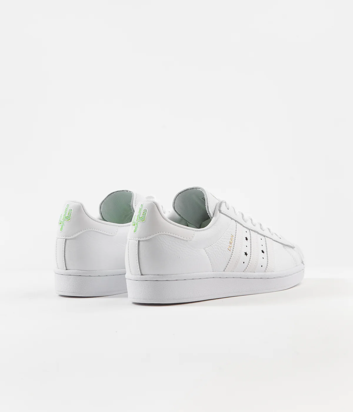 Adidas Superstar ADV 'Duran' Shoes - White / White / White - Image 4