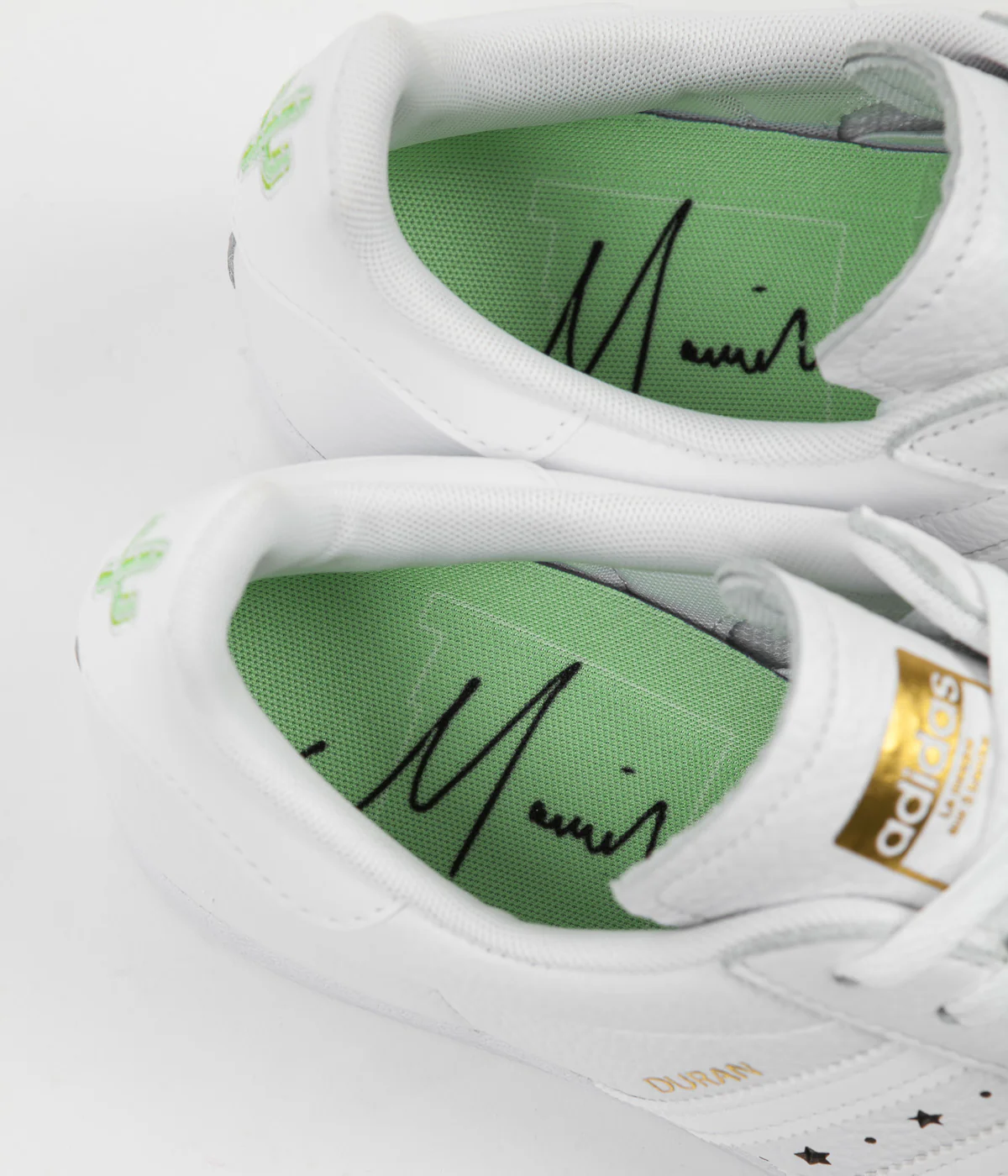 Adidas Superstar ADV 'Duran' Shoes - White / White / White - Image 9