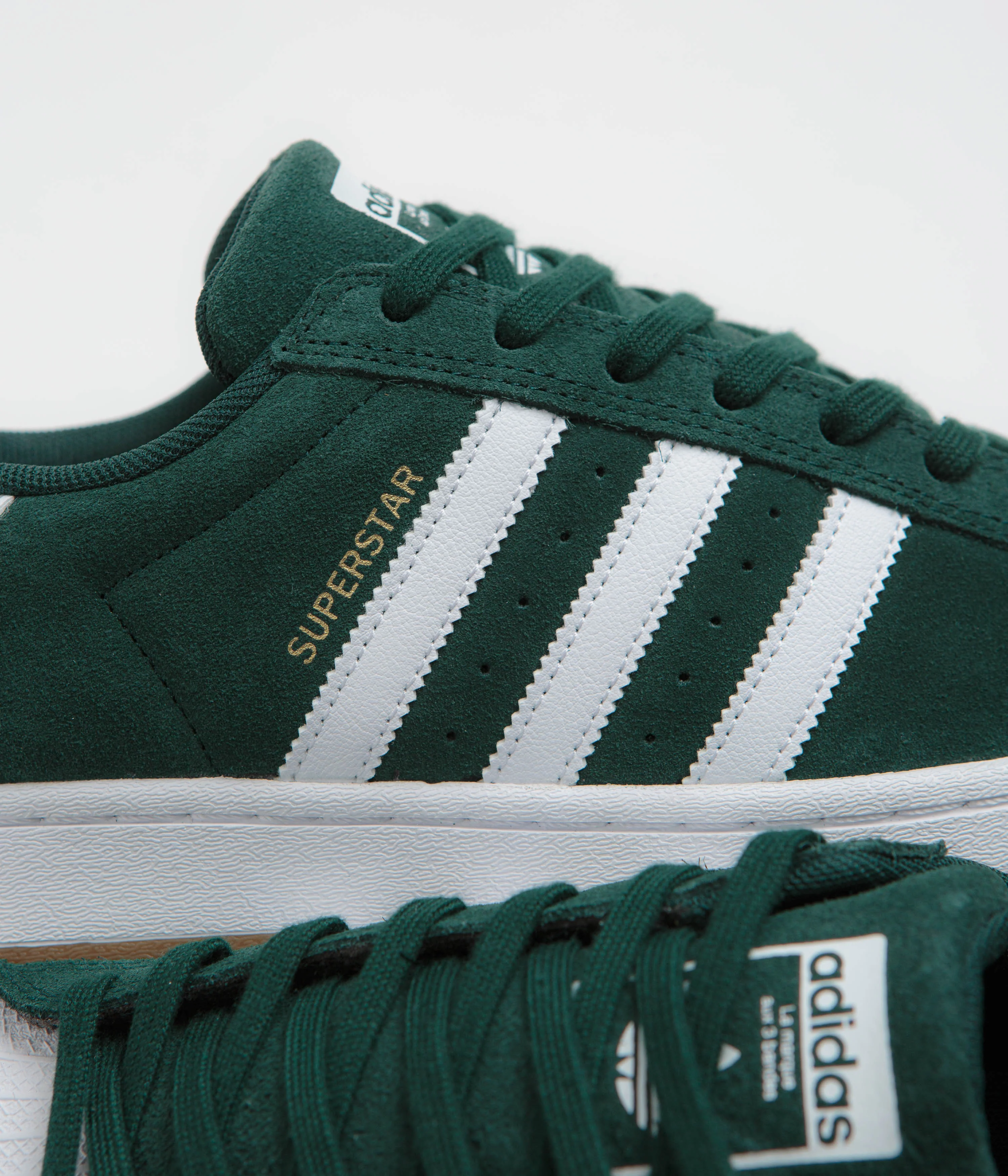 Adidas Superstar ADV Shoes - Aurora Ivy / FTWR White / Gold Metallic - Image 3