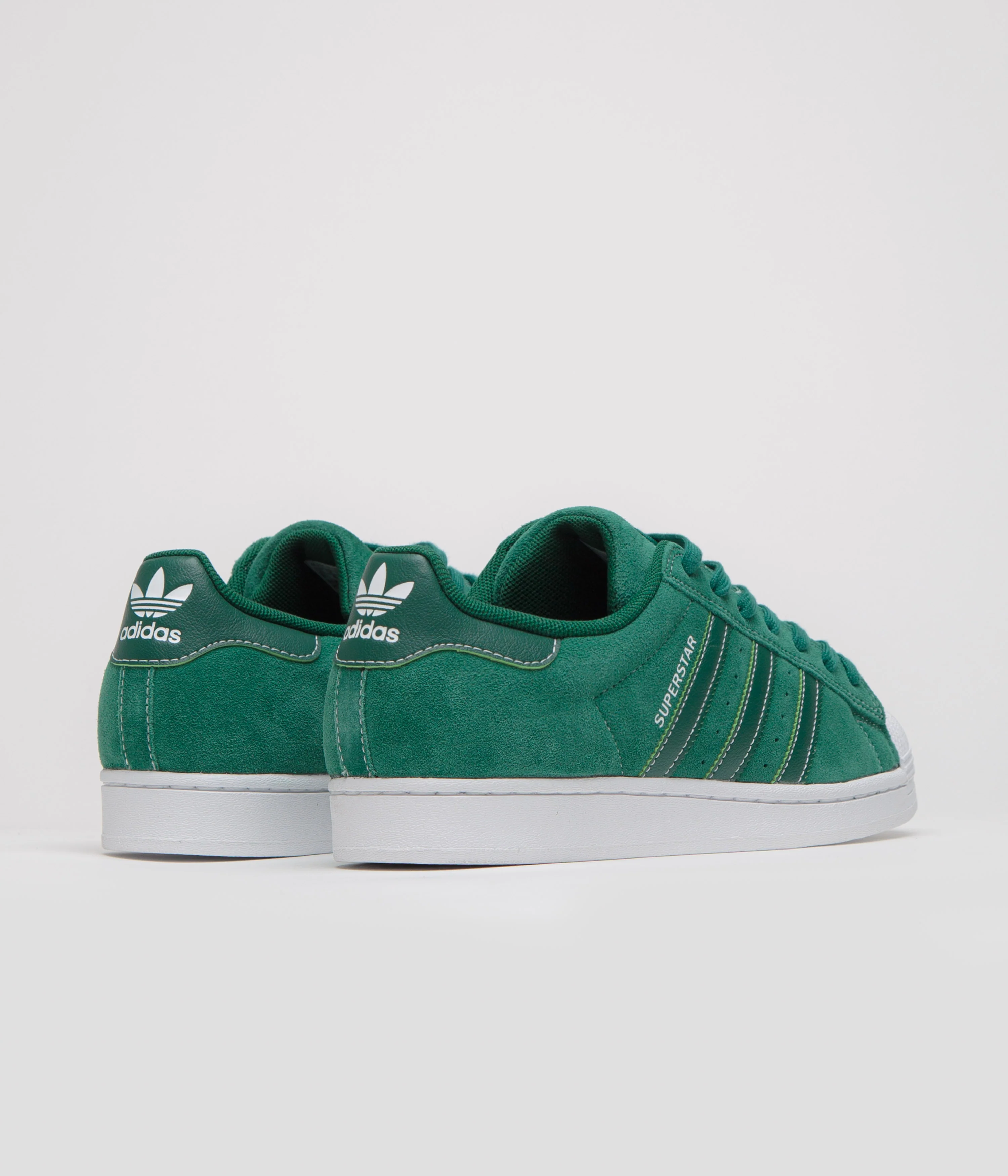 Adidas Superstar ADV Shoes - Collegiate Green / FTWR White / Collegiate Green - Image 4