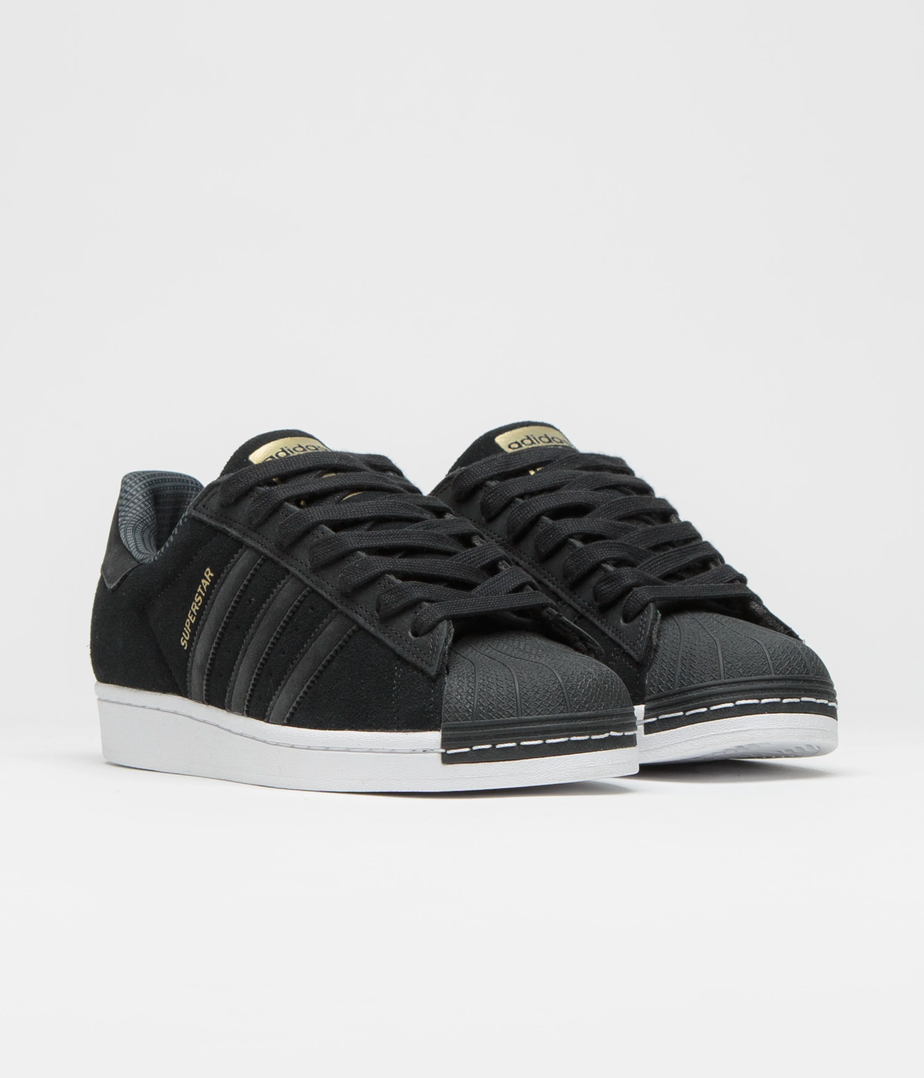 Adidas Superstar ADV Shoes - Core Black / Core Black / FTWR White - Image 2