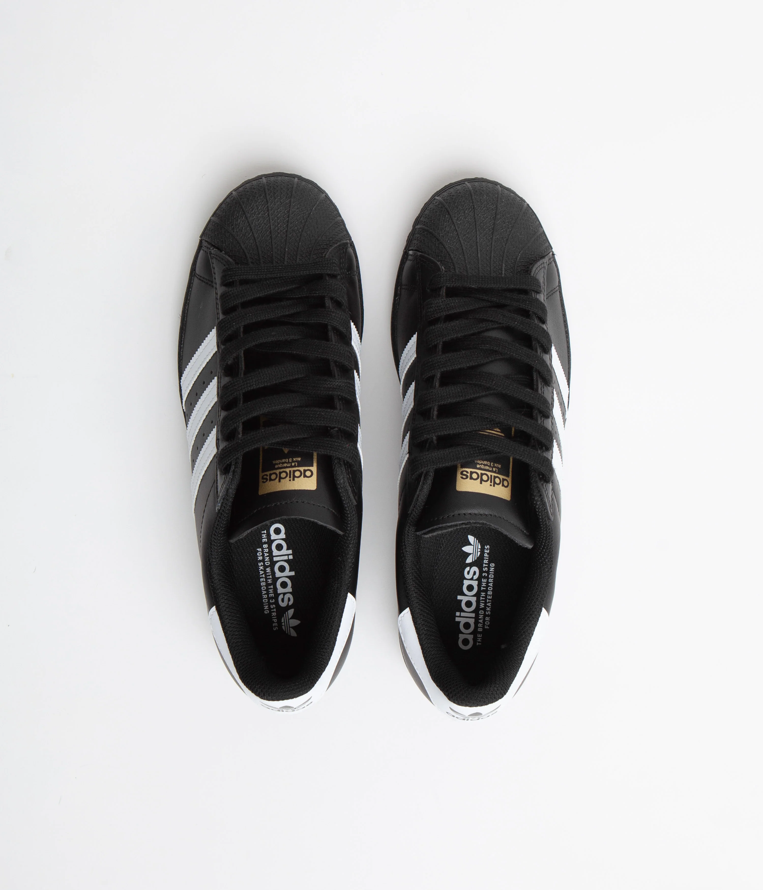 Adidas Superstar ADV Shoes - Core Black / FTWR White / FTWR White - Image 7
