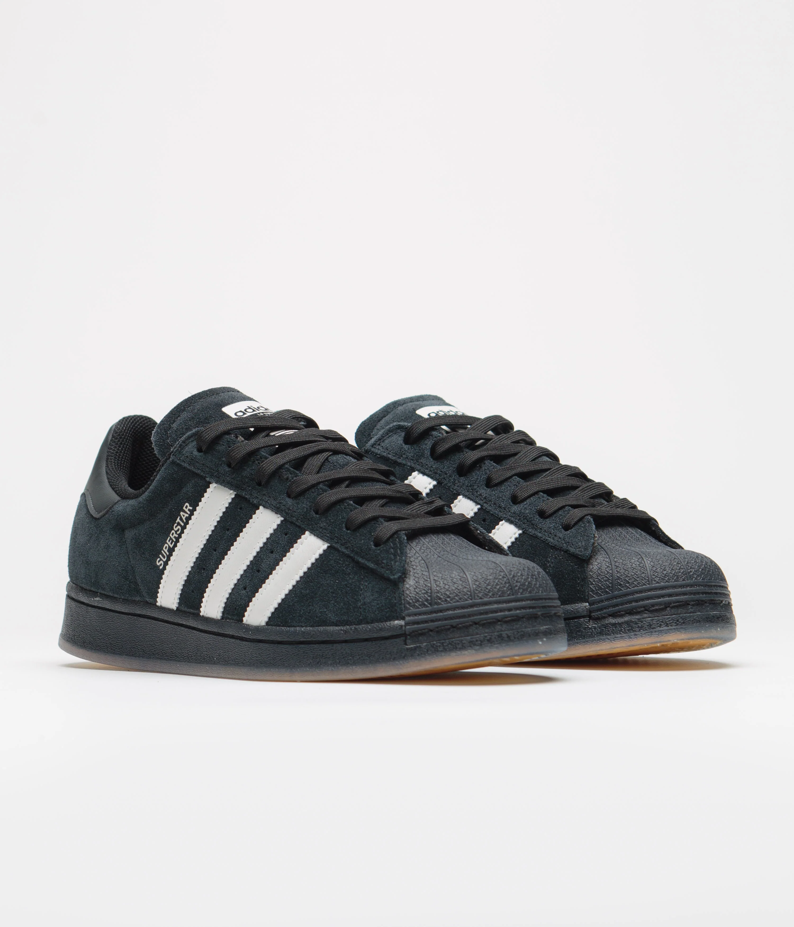 Adidas Superstar ADV Shoes - Core Black / Zero Metallic / Spark - Image 2