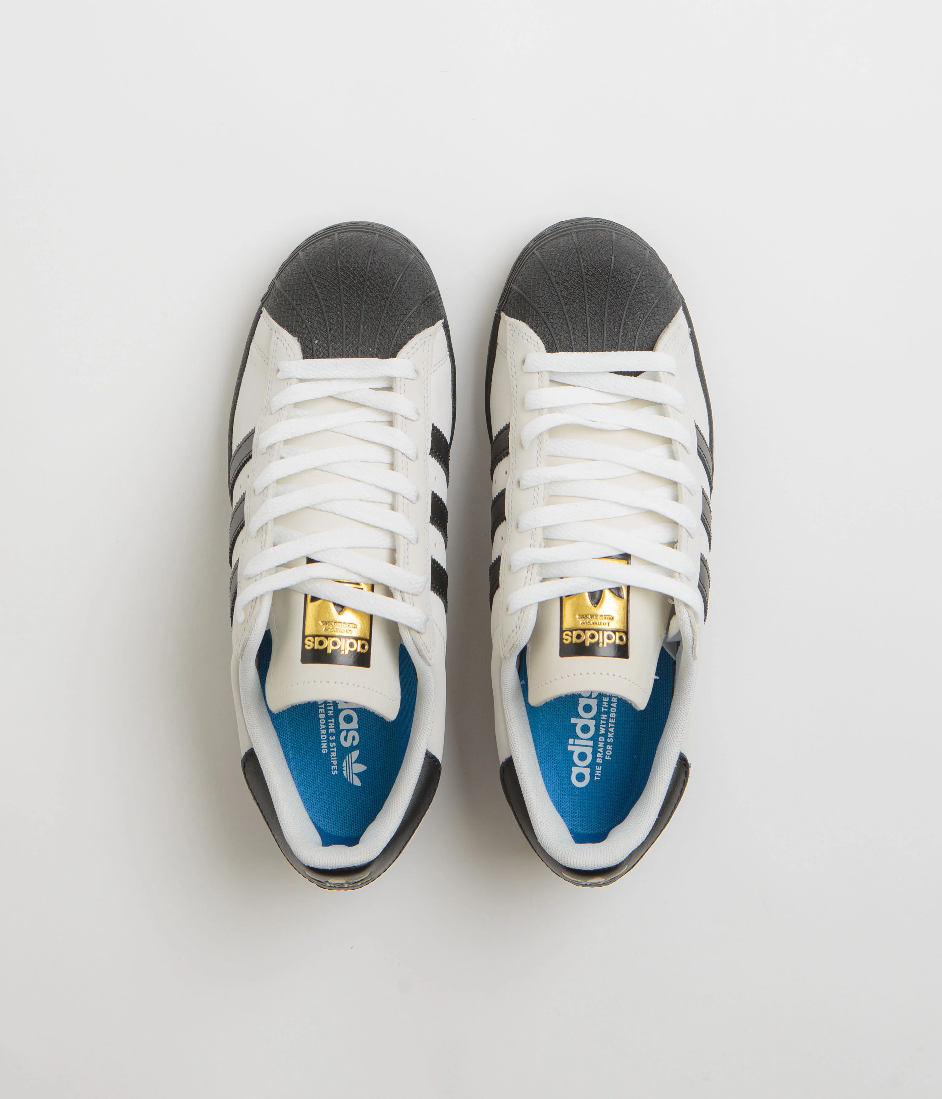 Adidas Superstar ADV Shoes - Crystal White / Core Black / FTWR White - Image 8