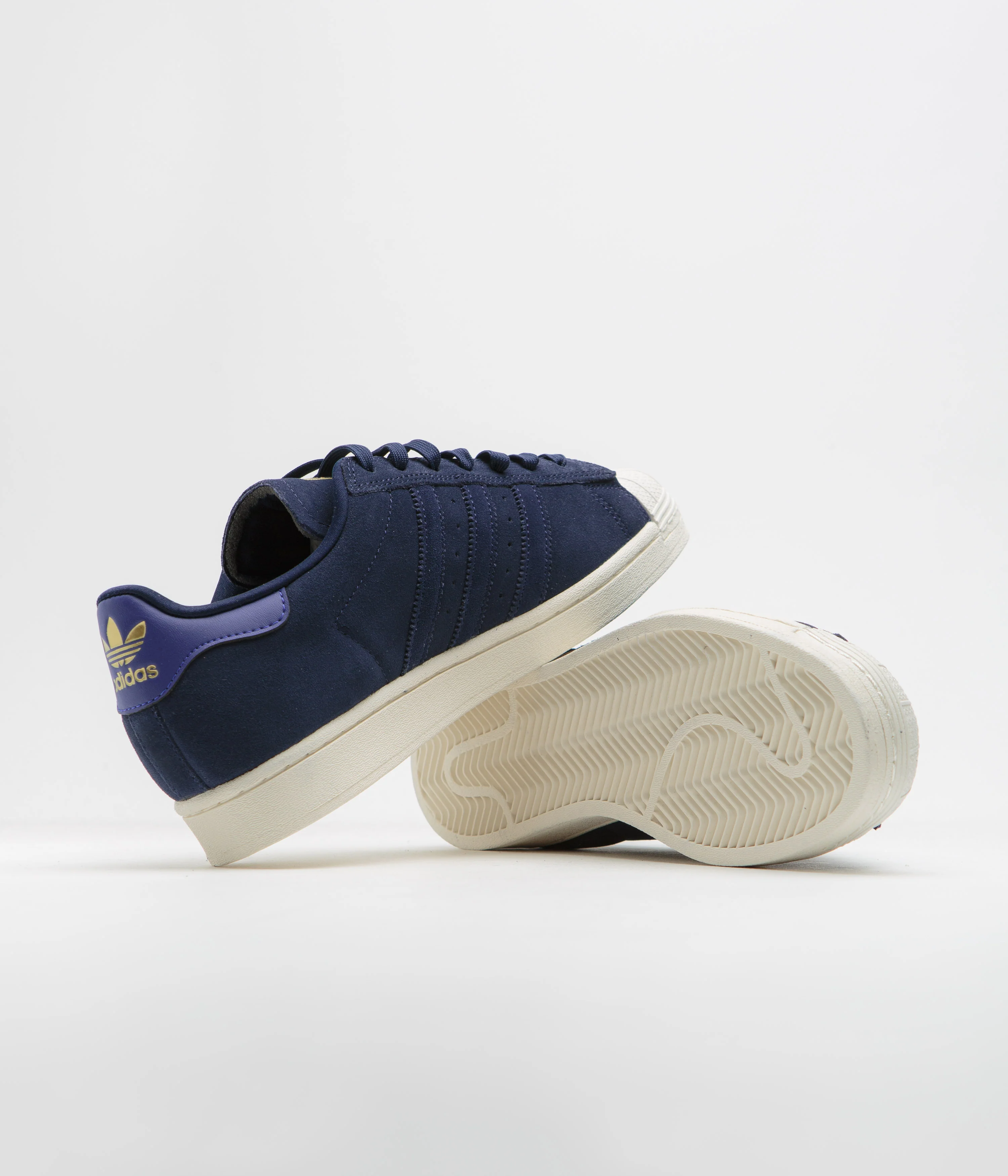 Adidas Superstar ADV Shoes - Dark Blue / Team Royal Blue / Gold Metallic - Image 5