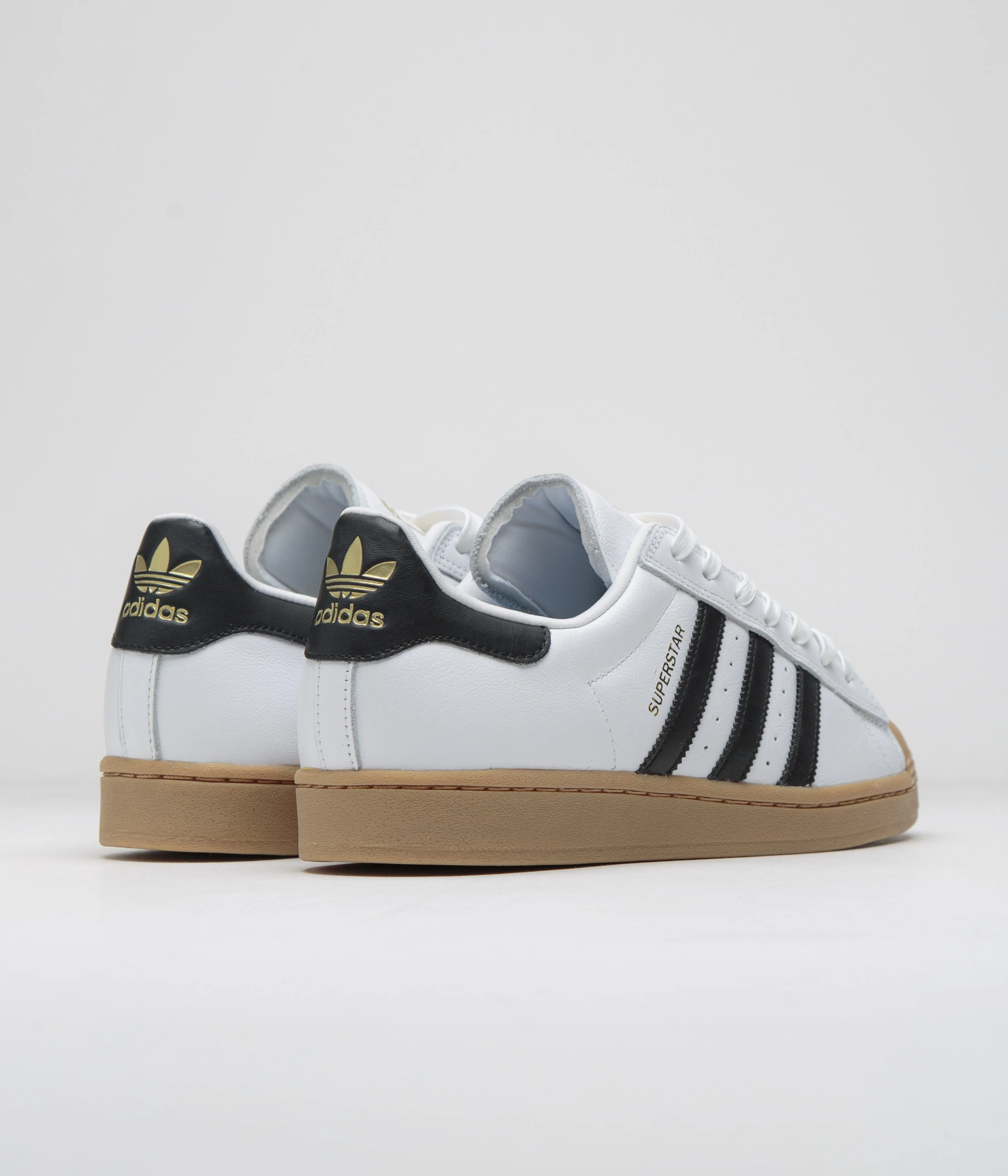 Adidas Superstar ADV Shoes - FTWR White / Core Black / Gum4 - Image 5