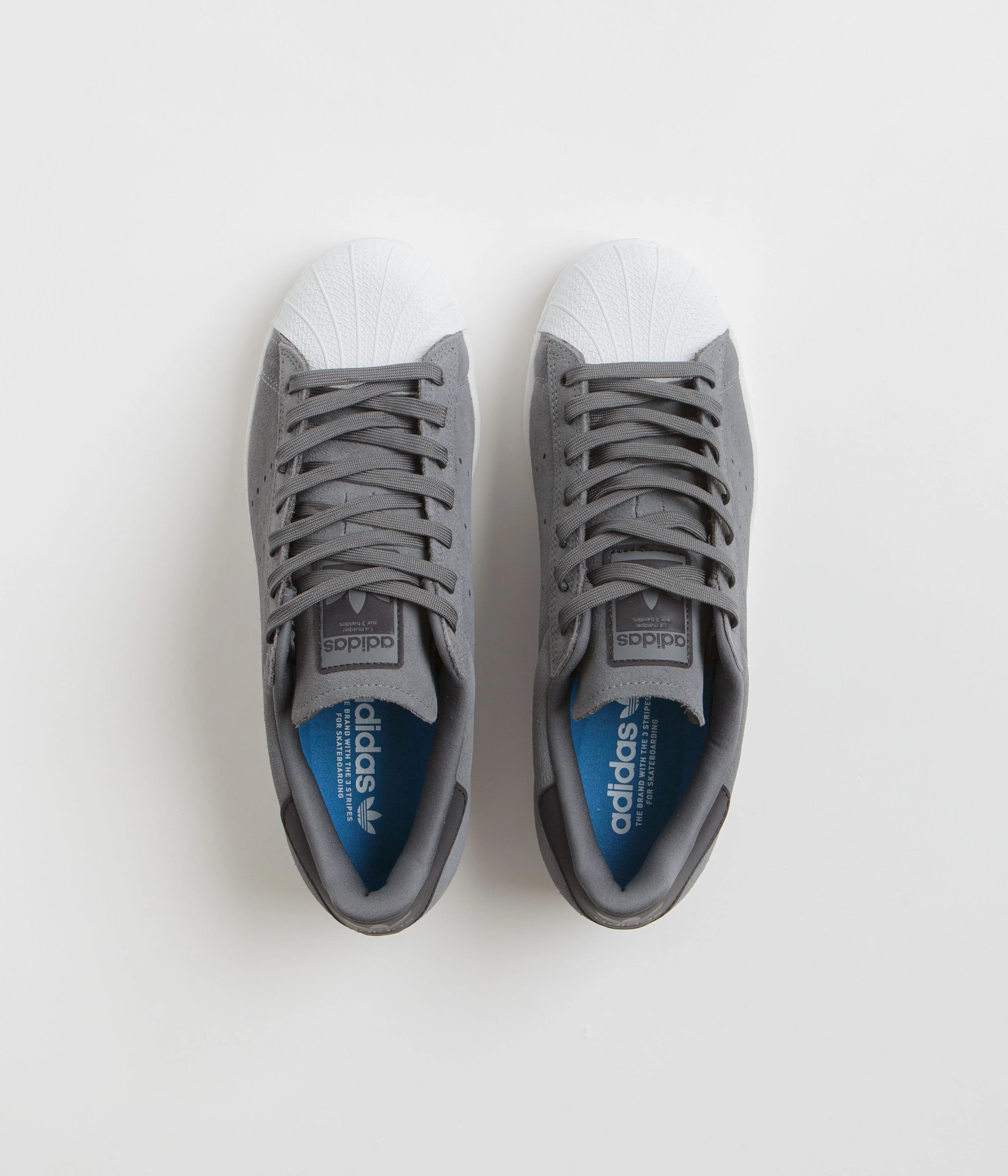 Adidas Superstar ADV Shoes - Grey Five / Core Black / Cloud White - Image 7