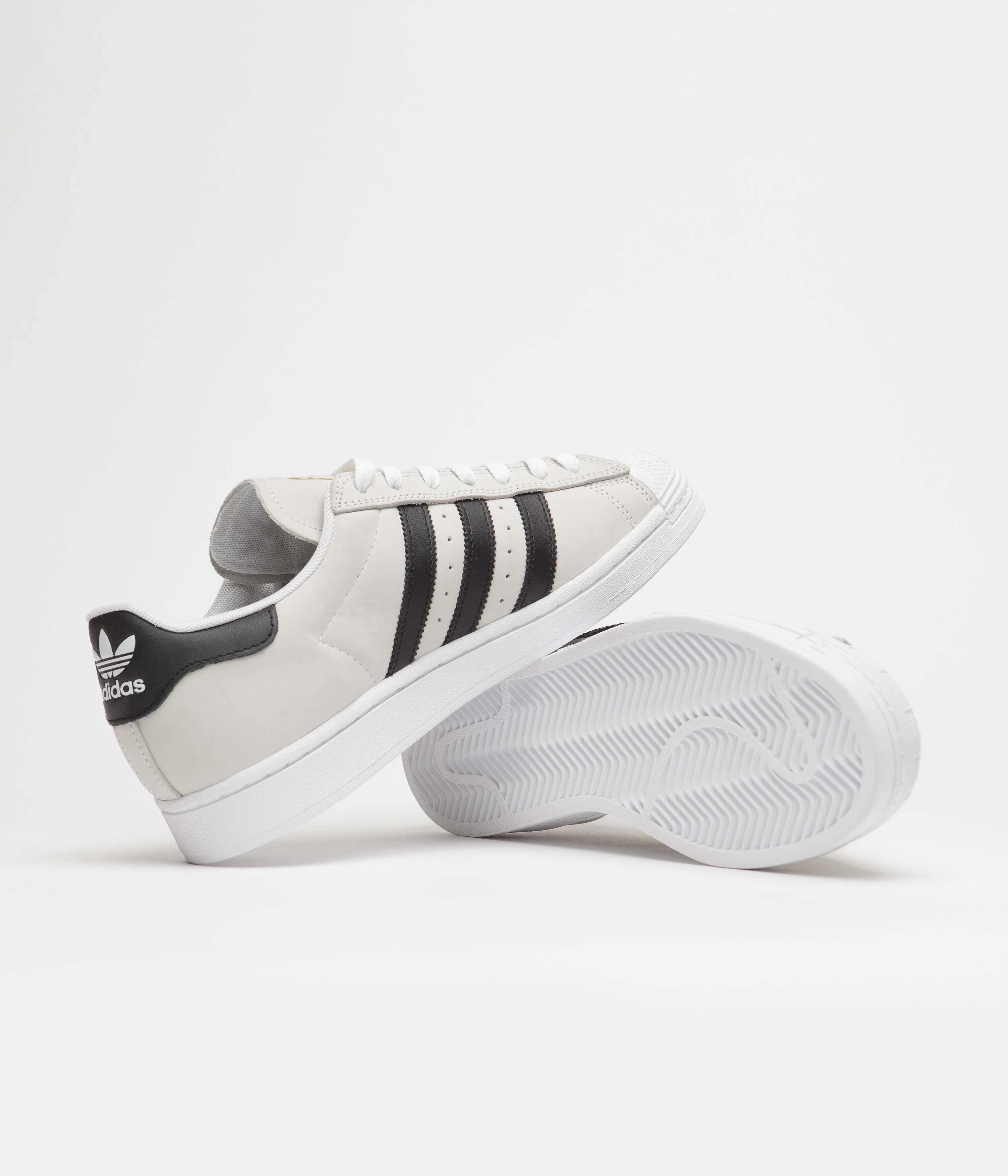 Adidas Superstar Shoes - White / Core Black / Gold Metallic - Image 5