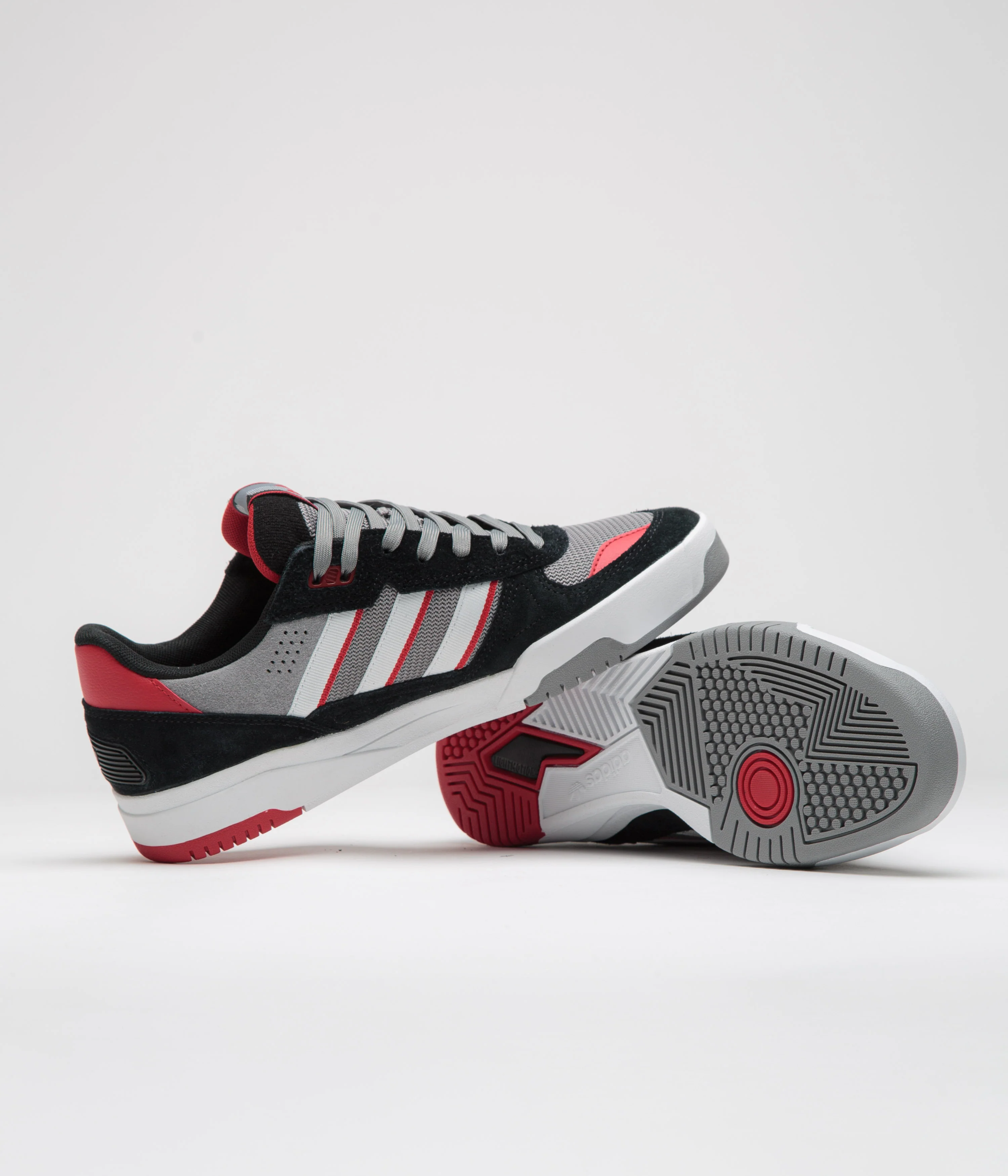 Adidas Tekkira Cup Shoes - Core Black / FTWR White / Better Scarlet - Image 5