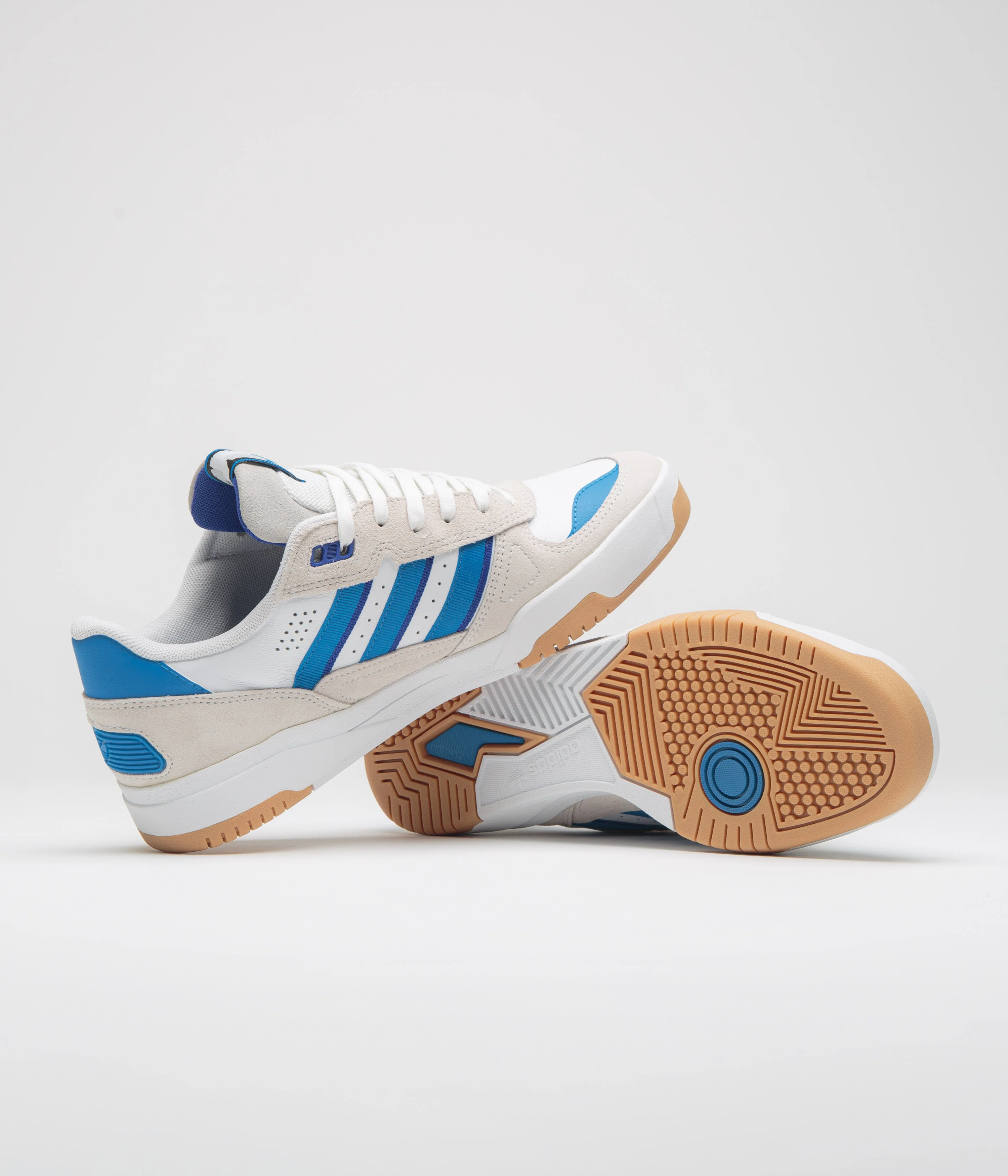Adidas Tekkira Cup Shoes - FTWR White / Bright Blue / Lucid Blue - Image 5
