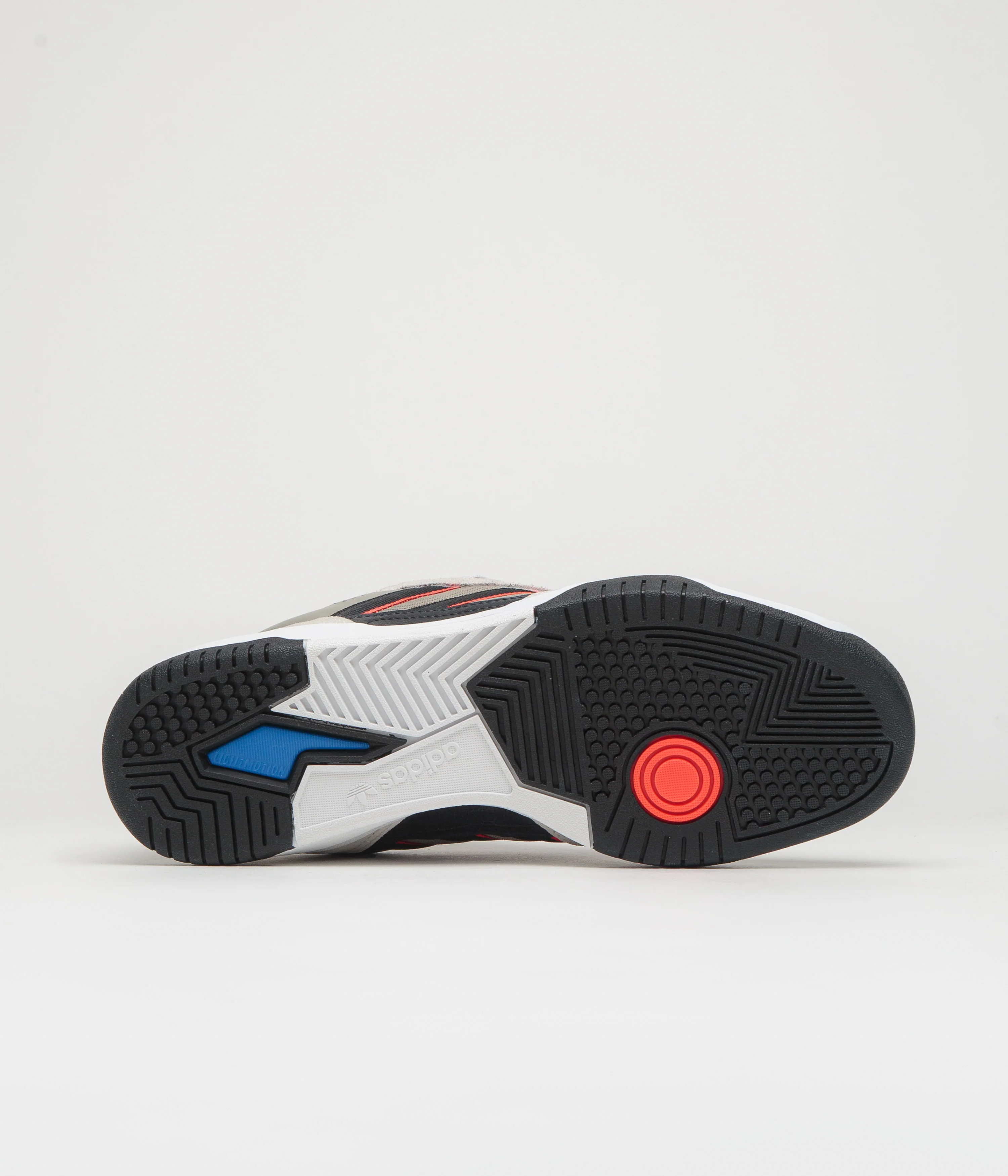 Adidas Tekkira Cup Shoes - Orbit Grey / Core Black / Solar Red - Image 6