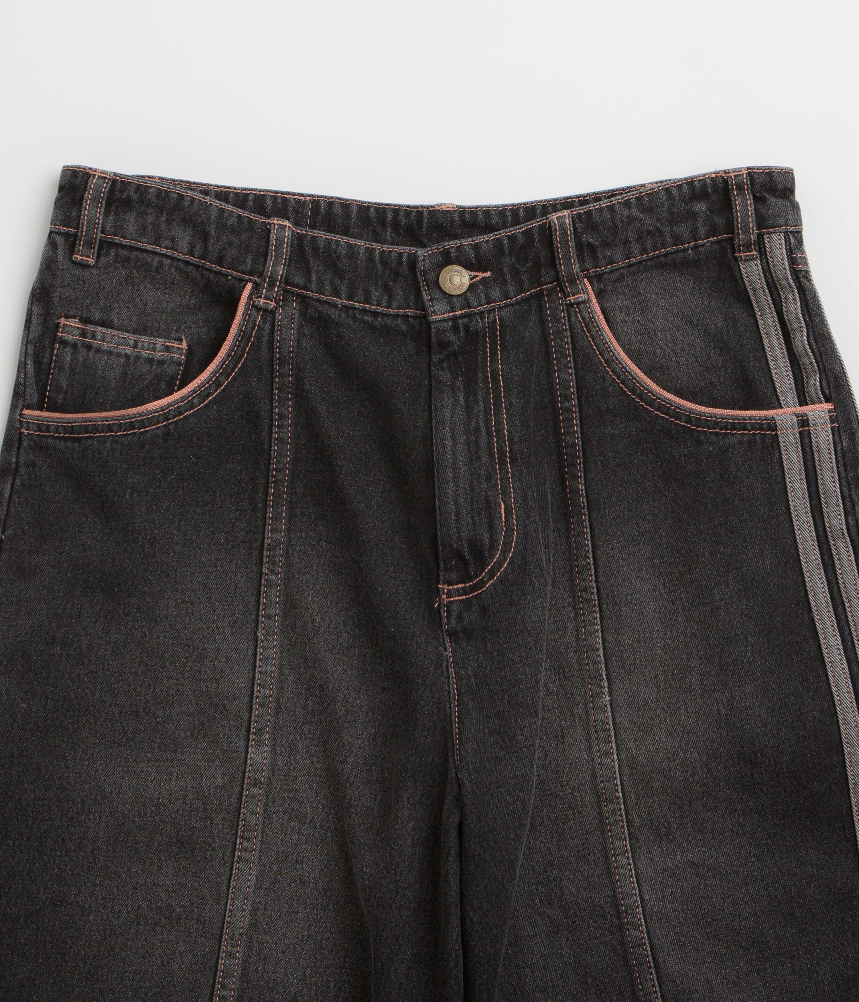 Adidas Tyshawn Denim Shorts - Black - Image 4