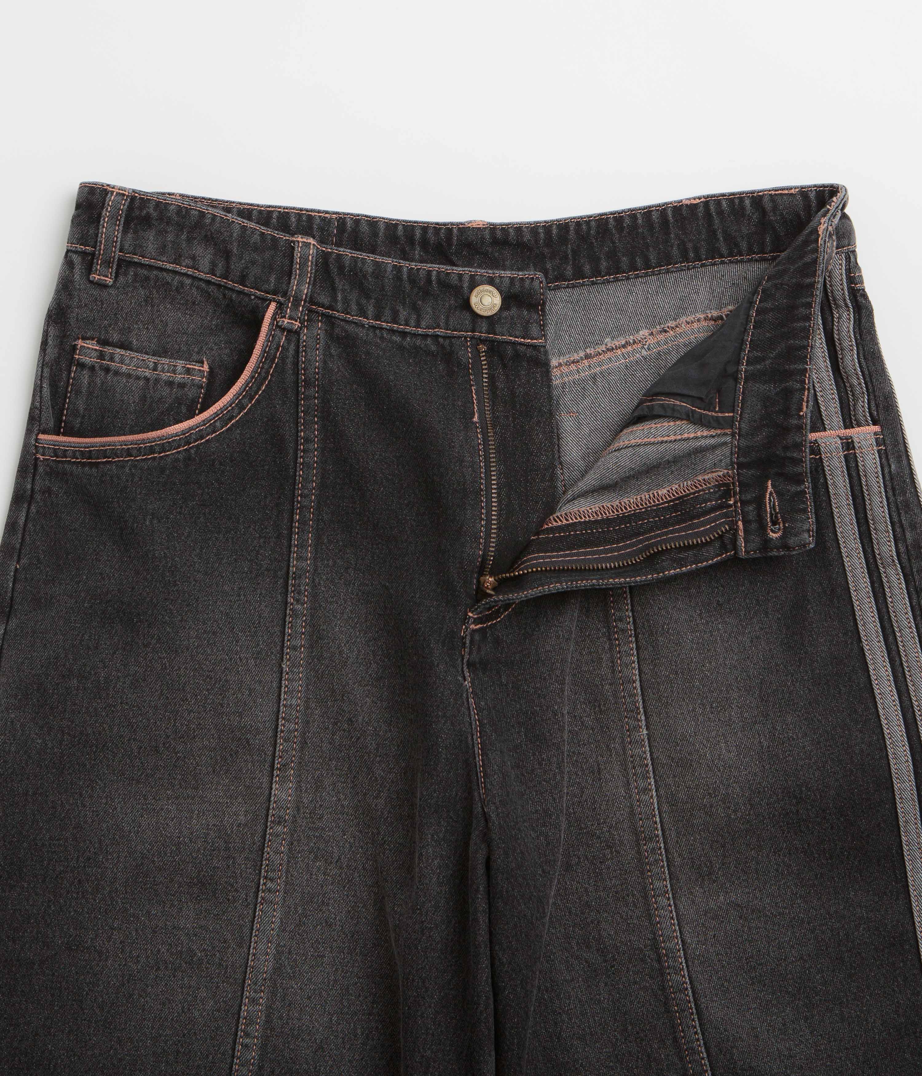 Adidas Tyshawn Denim Shorts - Black - Image 5