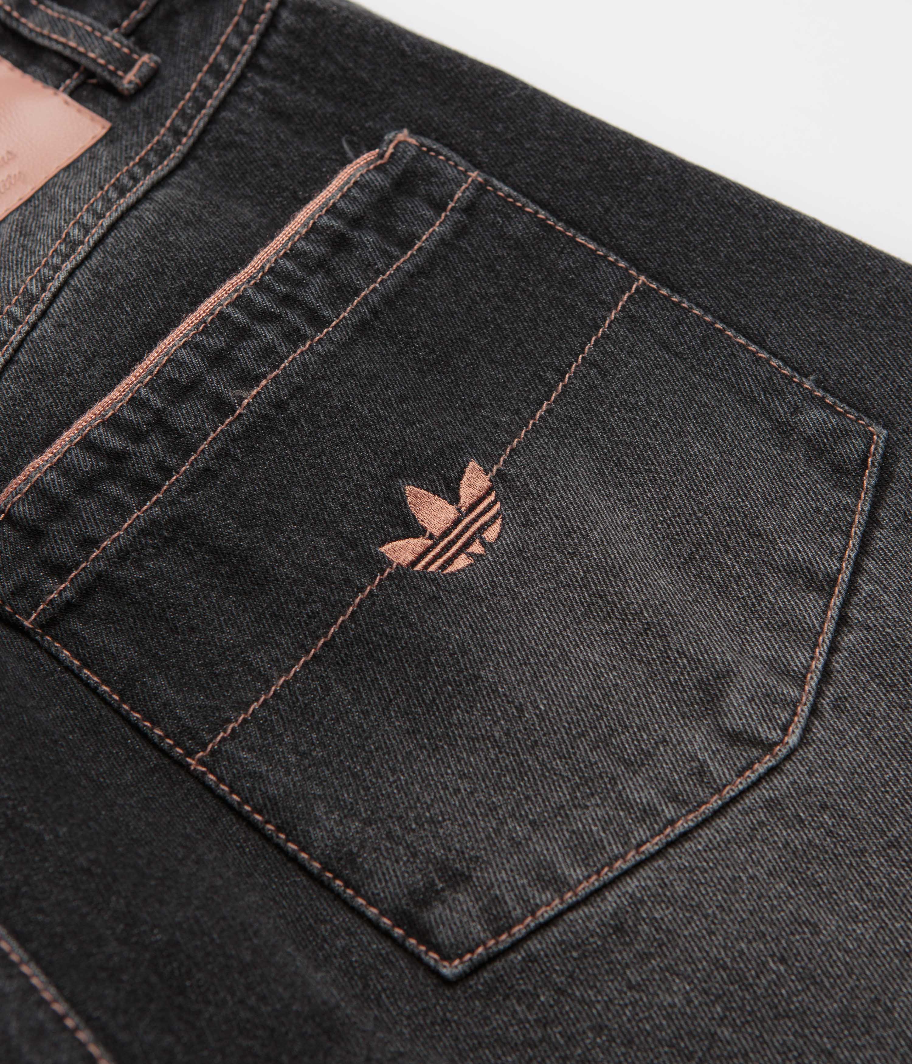 Adidas Tyshawn Denim Shorts - Black - Image 7