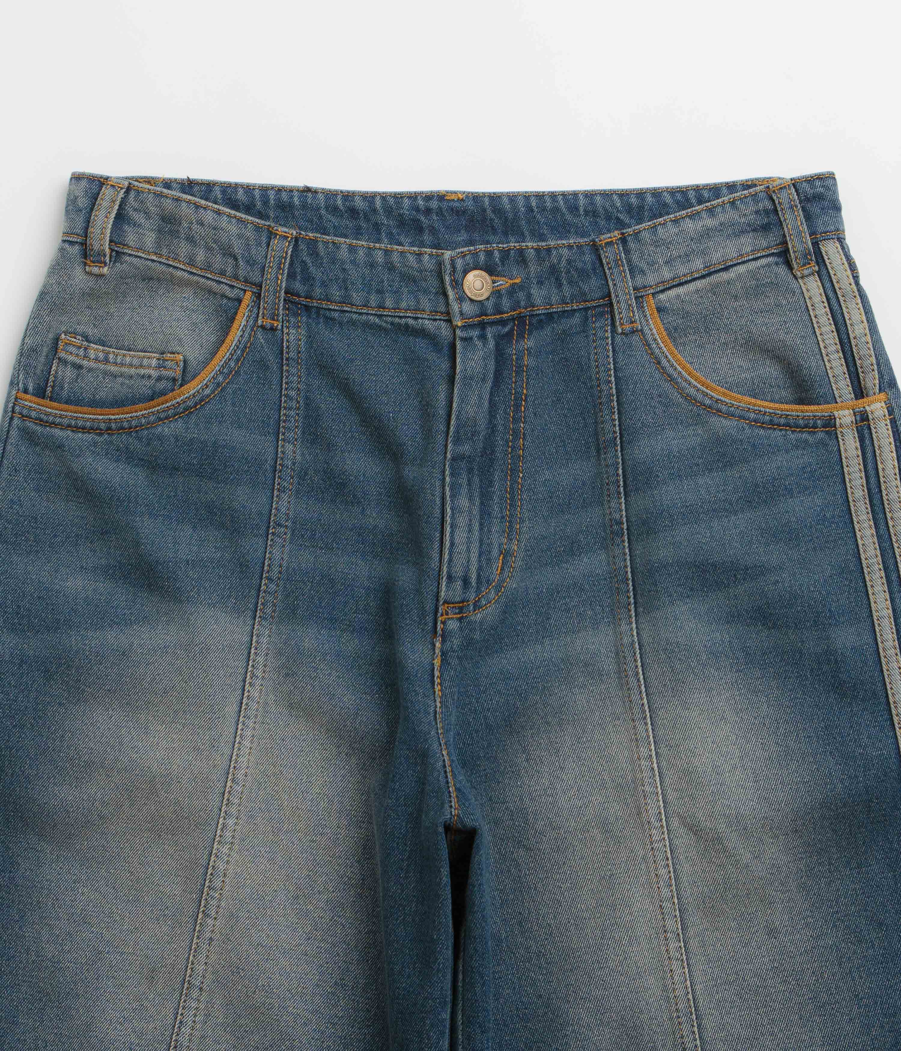 Adidas Tyshawn Denim Shorts - Blue - Image 4