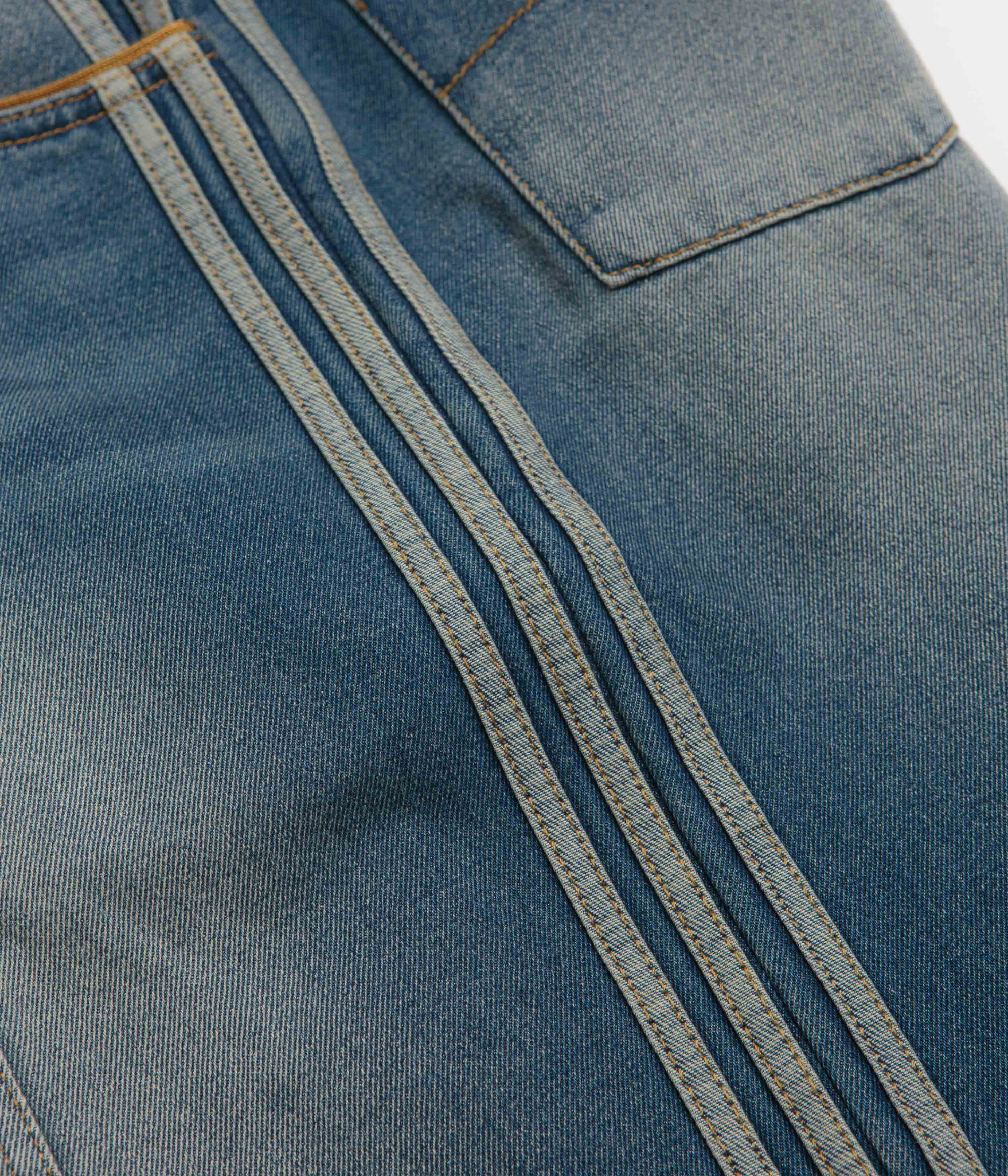 Adidas Tyshawn Denim Shorts - Blue - Image 7