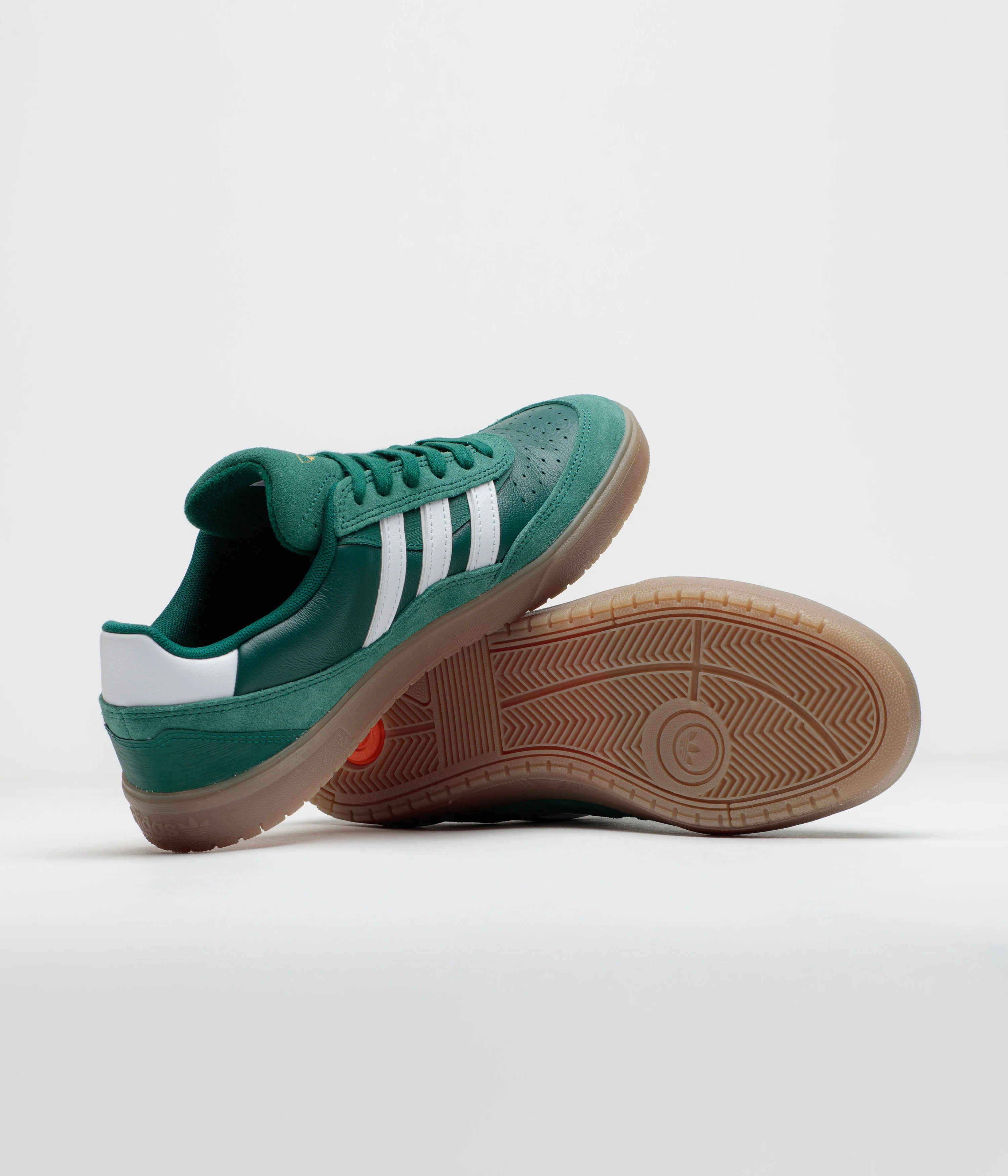 Adidas Tyshawn II Shoes - Collegiate Green / FTWR White / Gum5 - Image 5