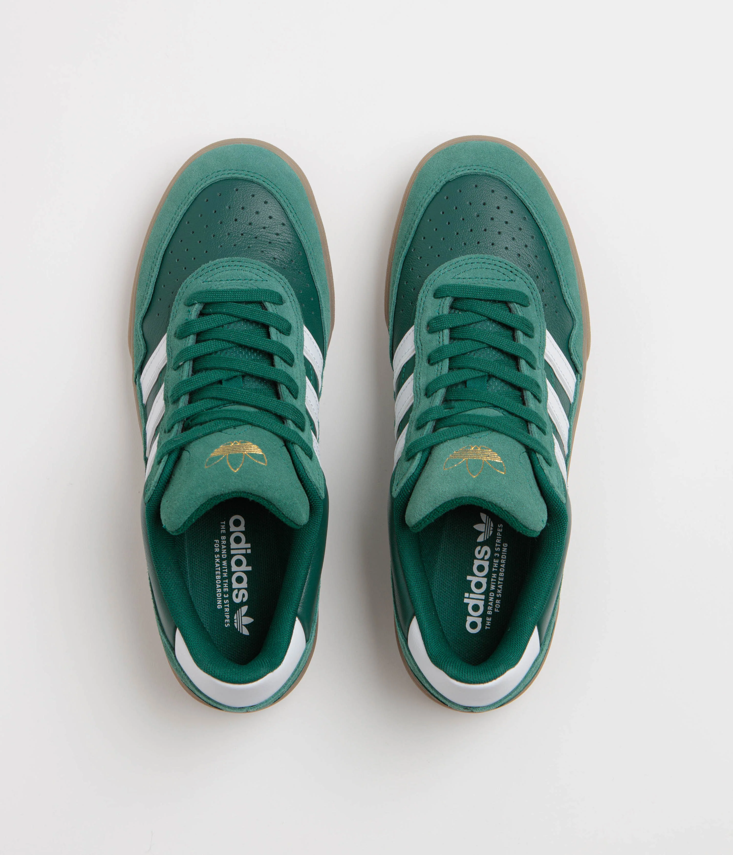 Adidas Tyshawn II Shoes - Collegiate Green / FTWR White / Gum5 - Image 7